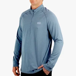 Air O Mesh 1/4 Zip Performance Shirt | AFTCO