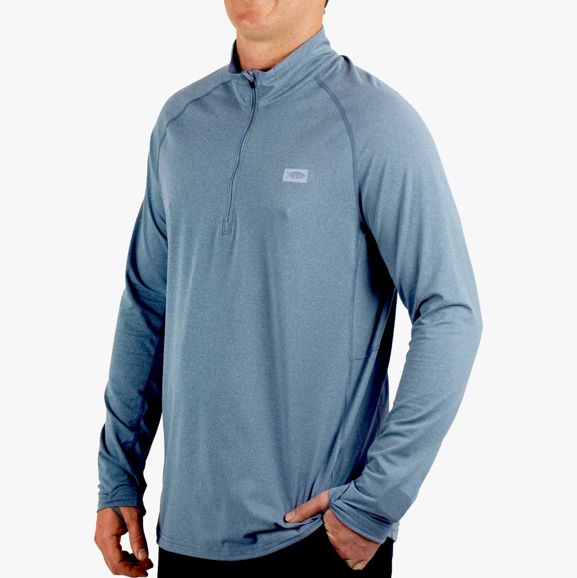 Air O Mesh 1/4 Zip Performance Shirt | AFTCO