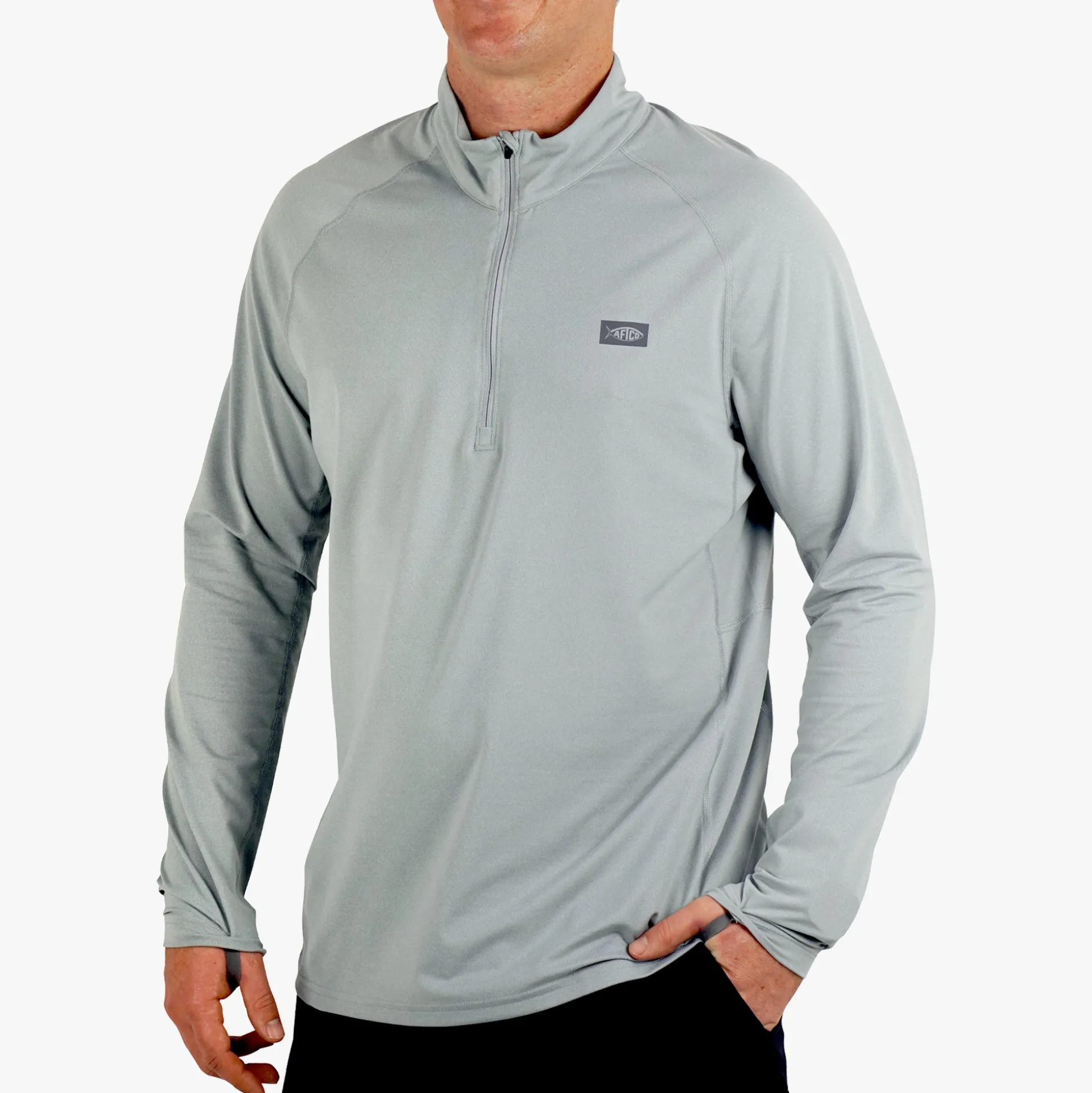 Air O Mesh 1/4 Zip Performance Shirt | AFTCO