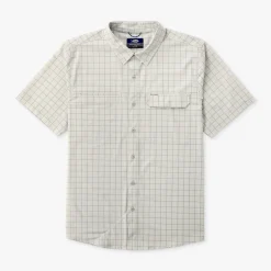 Air O Mesh Printed SS Button Down Fishing Shirt | AFTCO