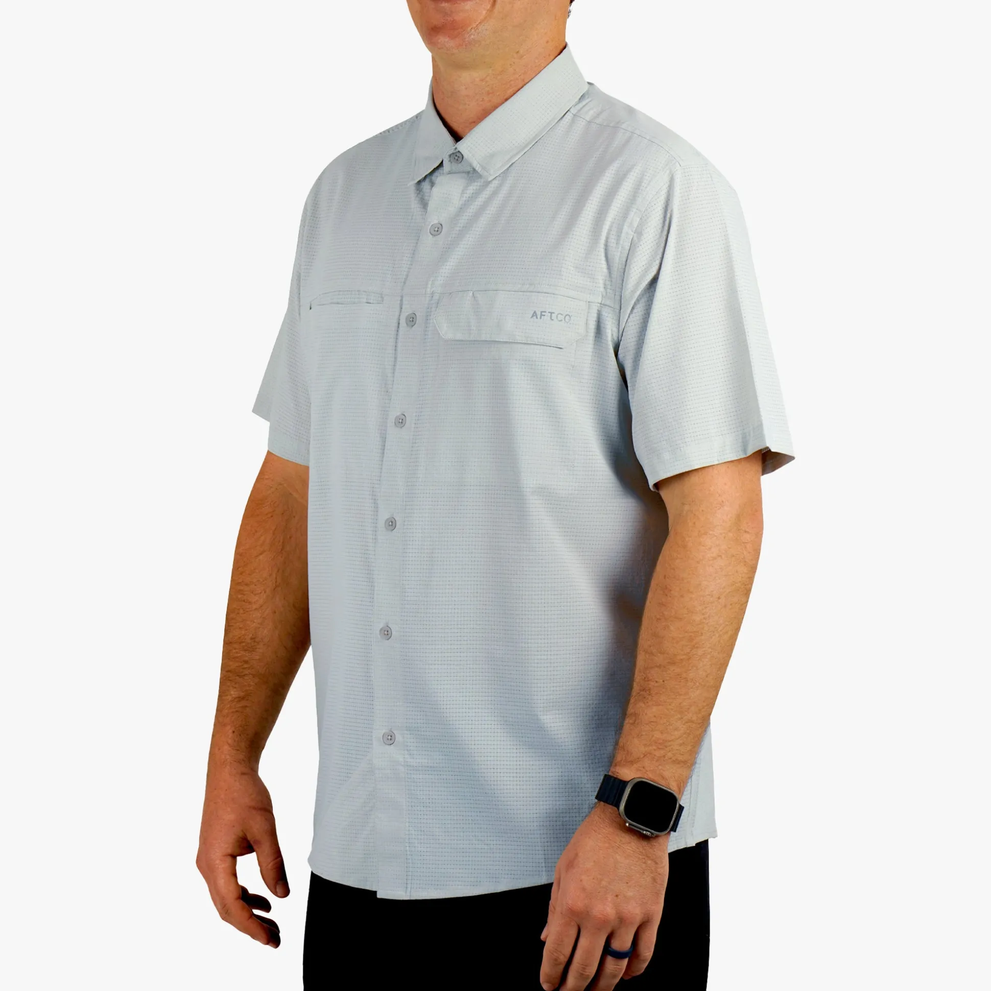 Air O Mesh SS Button Down Fishing Shirt | AFTCO