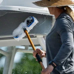 Aluminum Boat Deck Brush | AFTCO