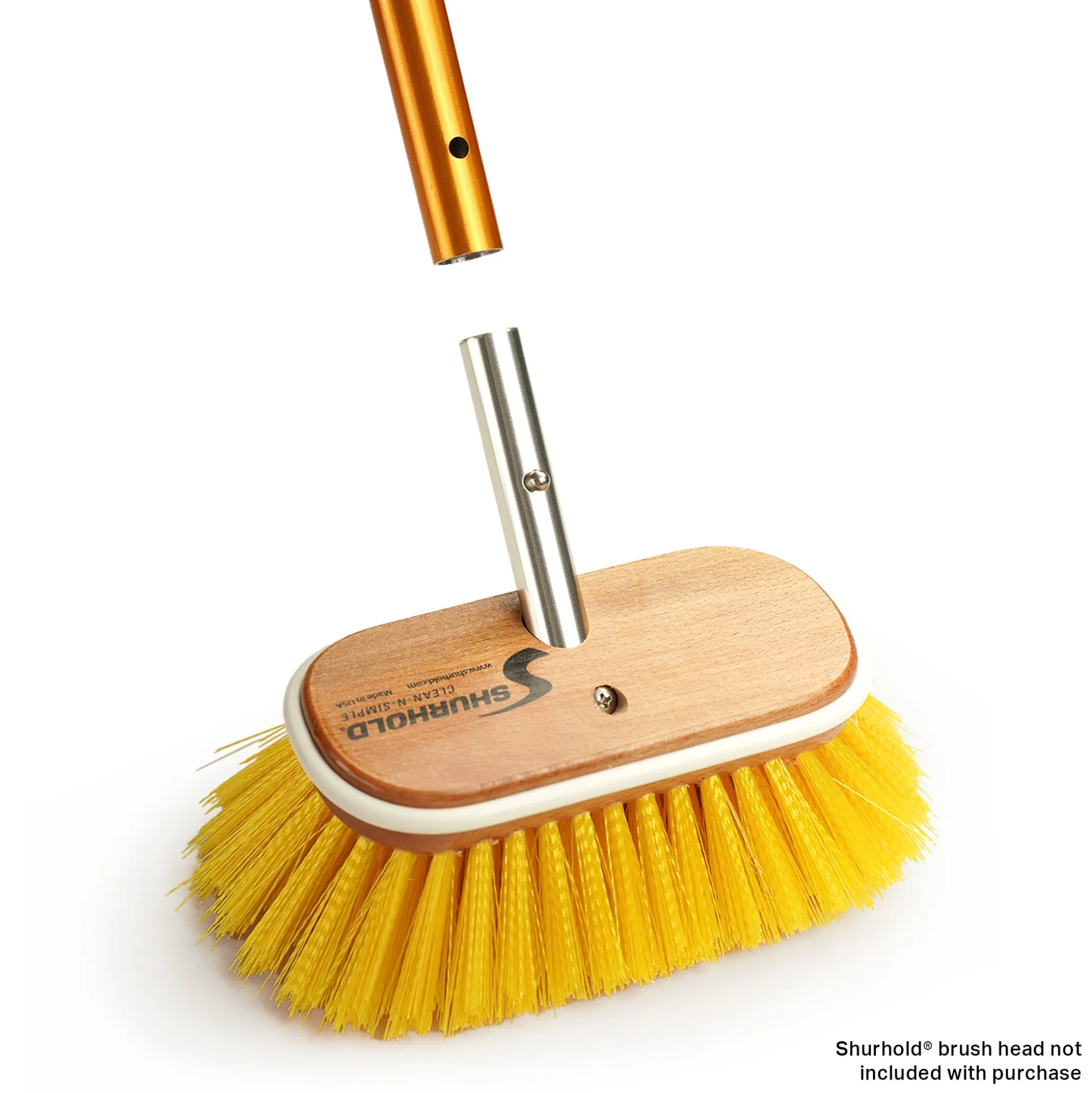 Aluminum Boat Deck Brush | AFTCO