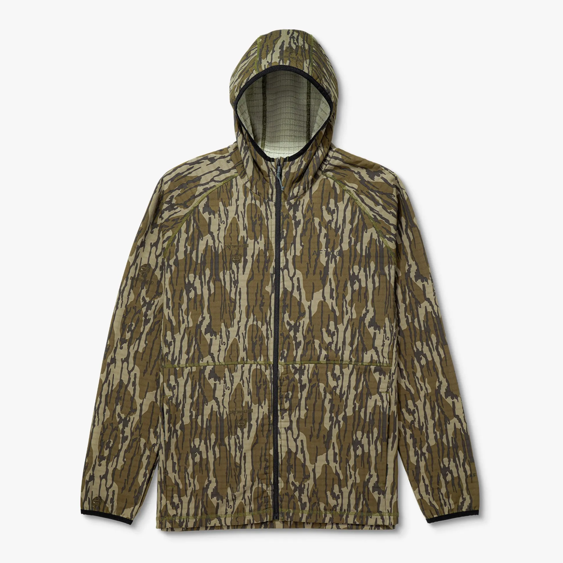 ArmourLoft Mossy Oak Full Zip Fishing Hoodie | AFTCO