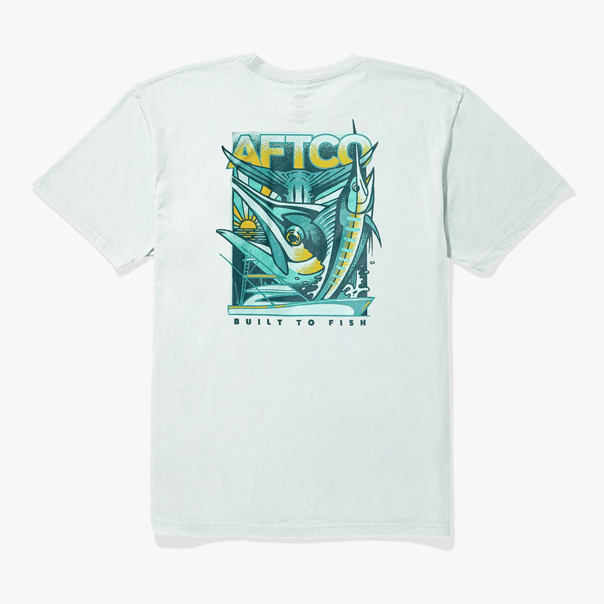 Billed Short Sleeve Men's Fishing T-Shirt | AFTCO