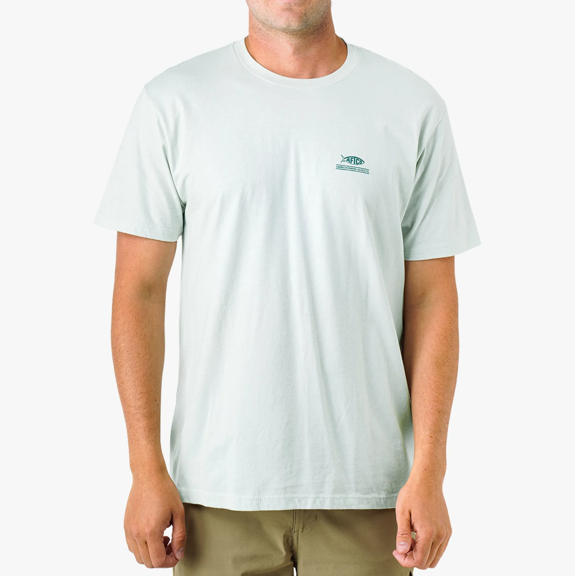 Billed Short Sleeve Men's Fishing T-Shirt | AFTCO