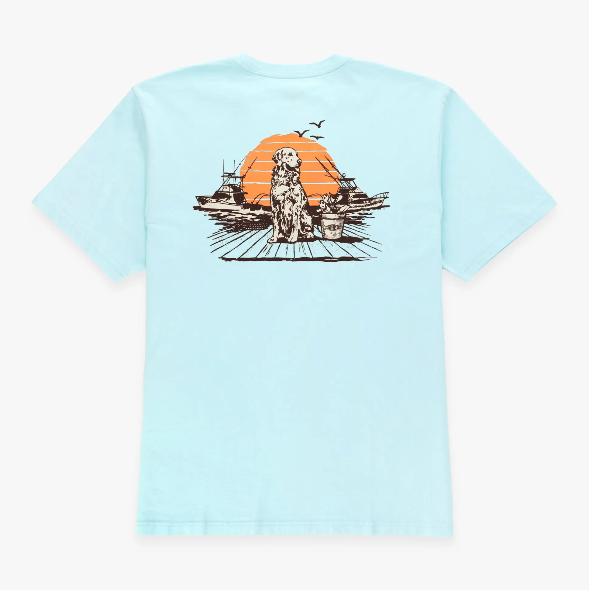Bucket SS Fishing Tee Shirt | AFTCO