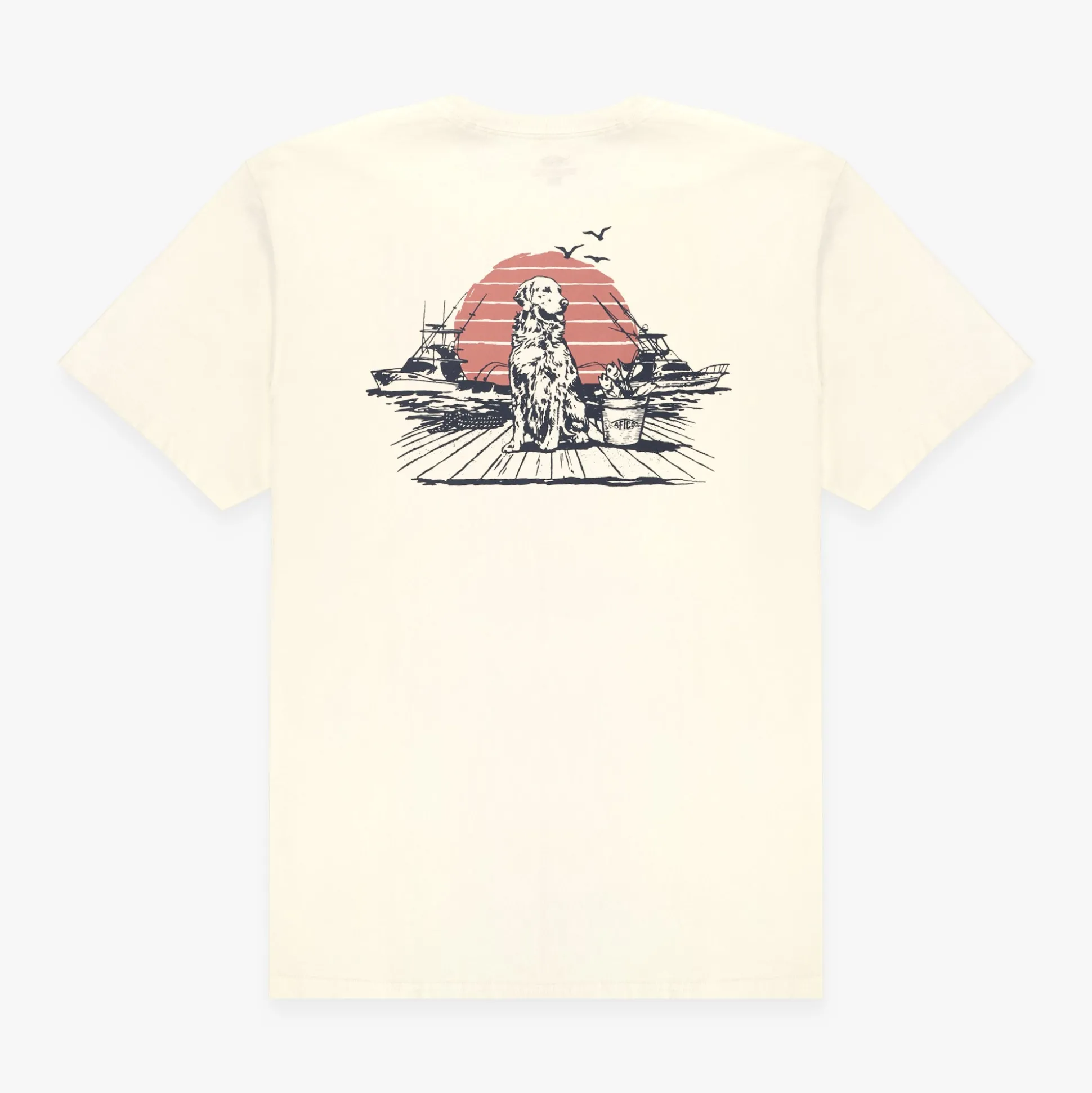 Bucket SS Fishing Tee Shirt | AFTCO