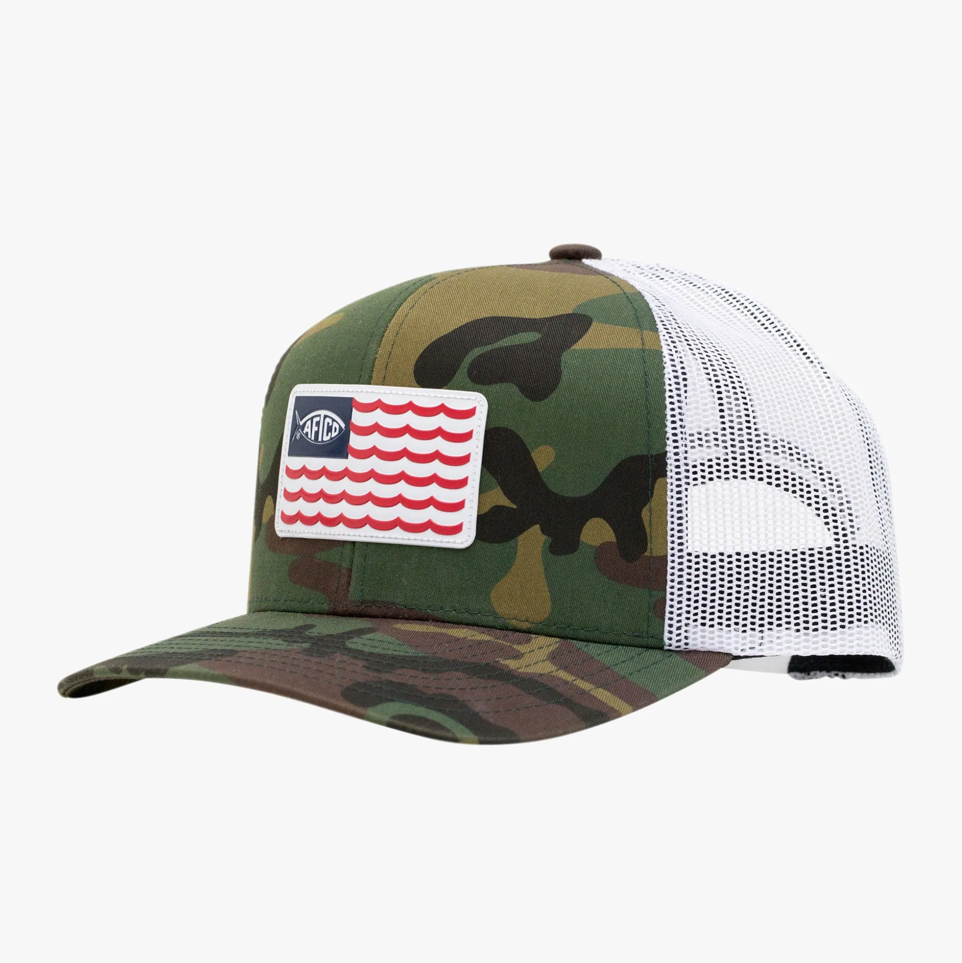 Canton American Fishing Trucker Hat