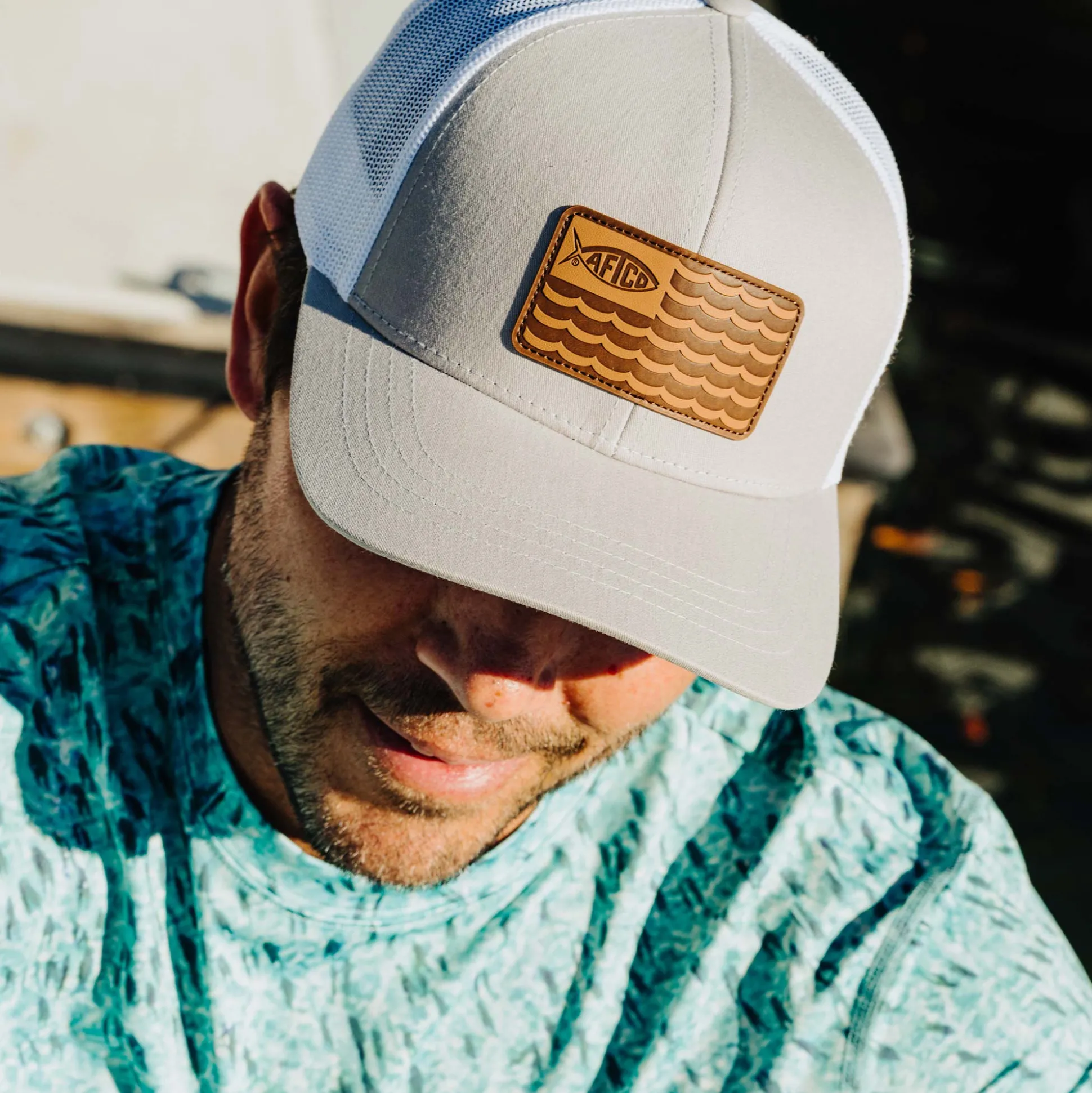 Canton Fishing Trucker Hat | AFTCO