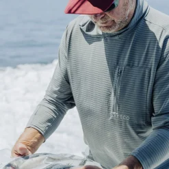Channel Hooded Performance Shirt