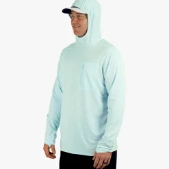 Channel Hooded Performance Shirt
