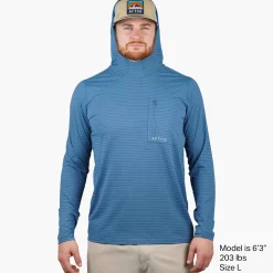 Channel Hooded Performance Shirt