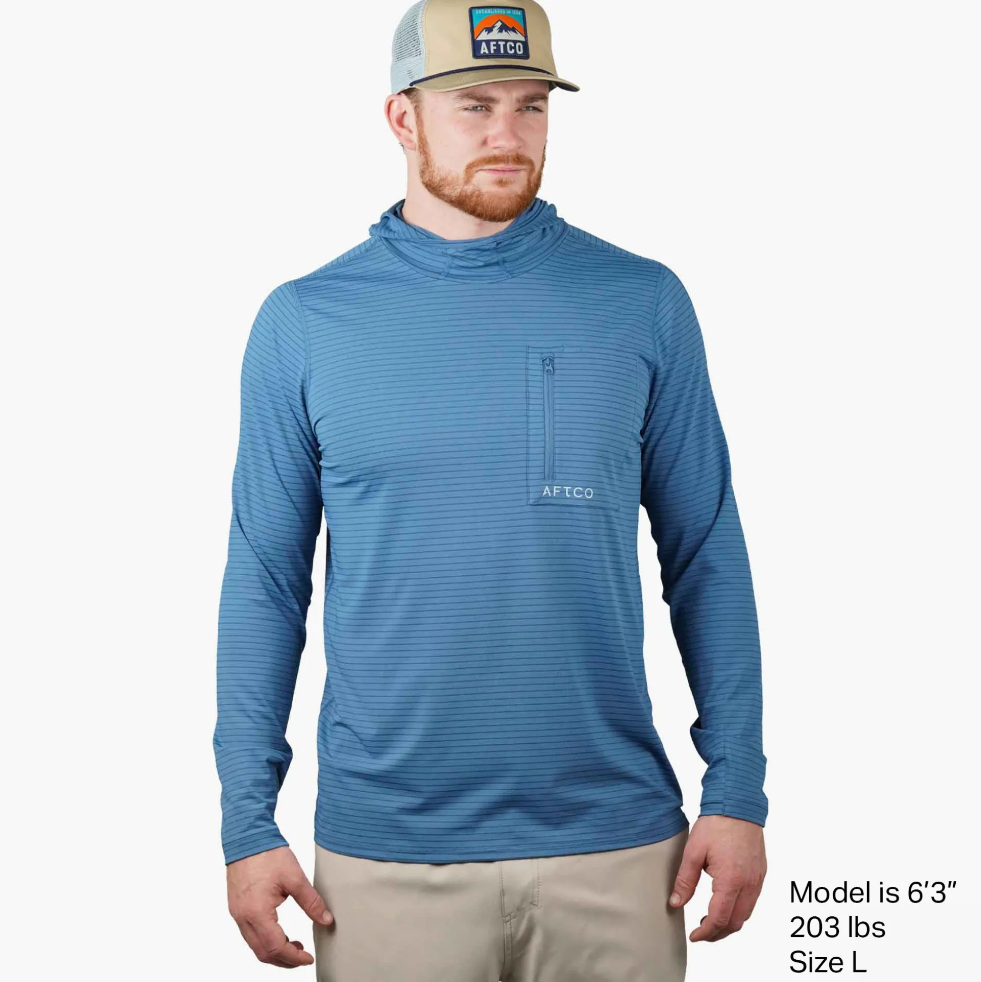 Channel Hooded Performance Shirt