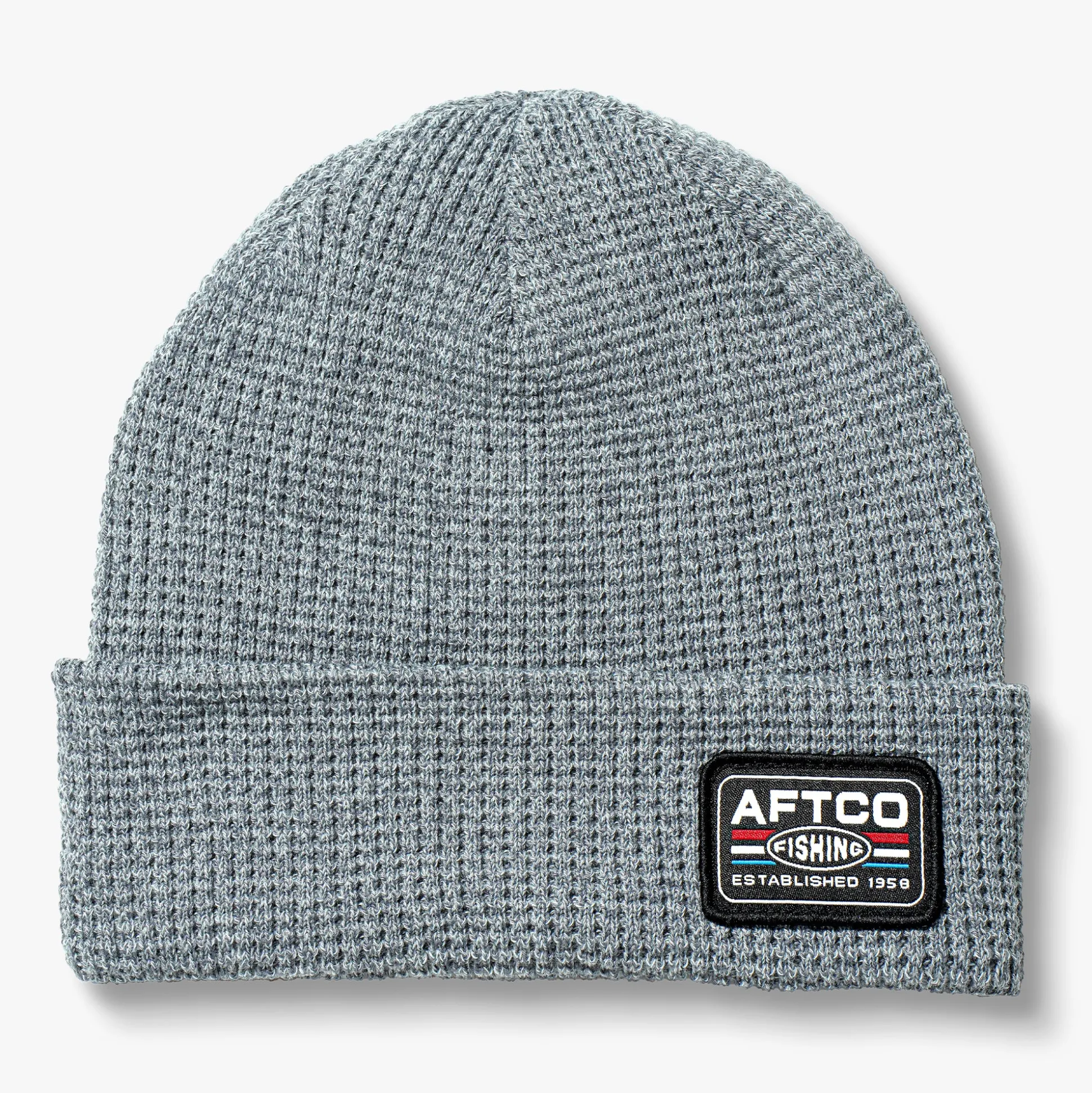Chevron Waffle Fishing Beanie | AFTCO