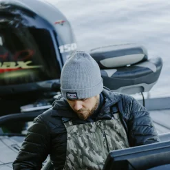 Chevron Waffle Fishing Beanie | AFTCO