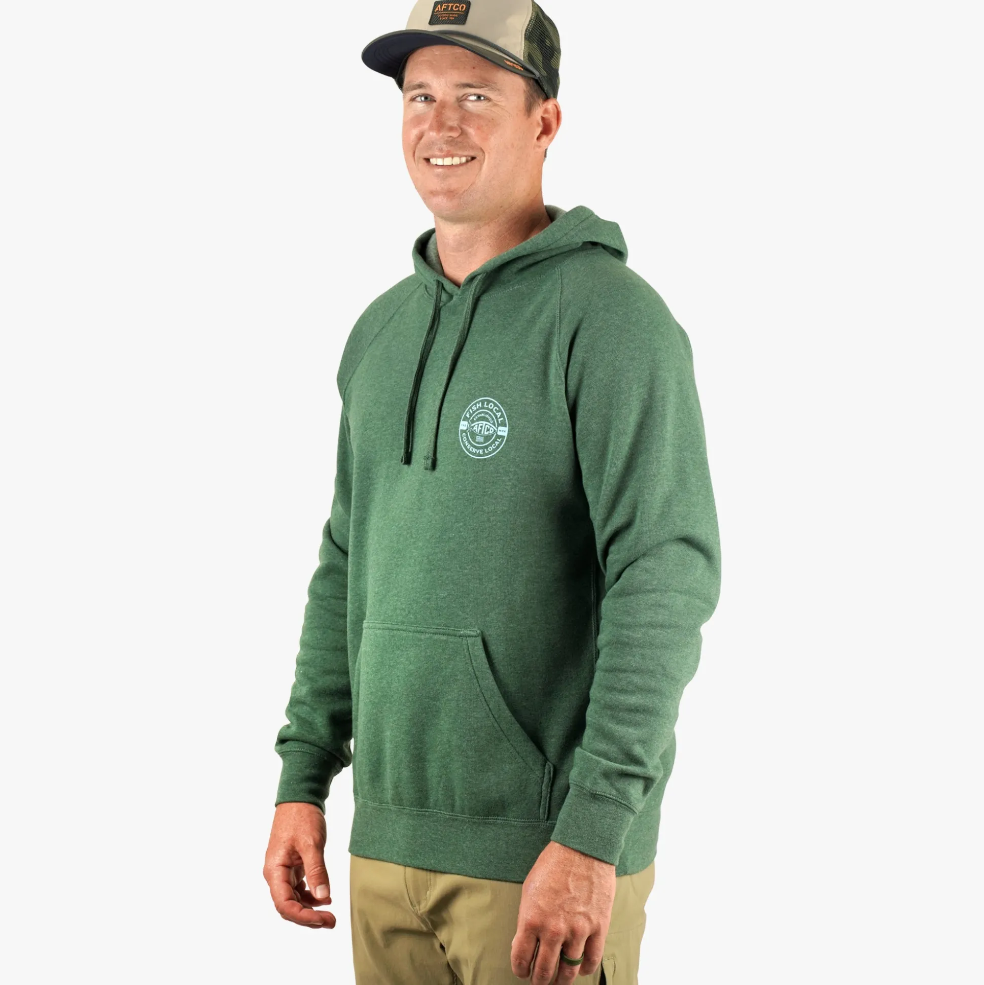 Classico Hooded Fishing Sweatshirt | AFTCO