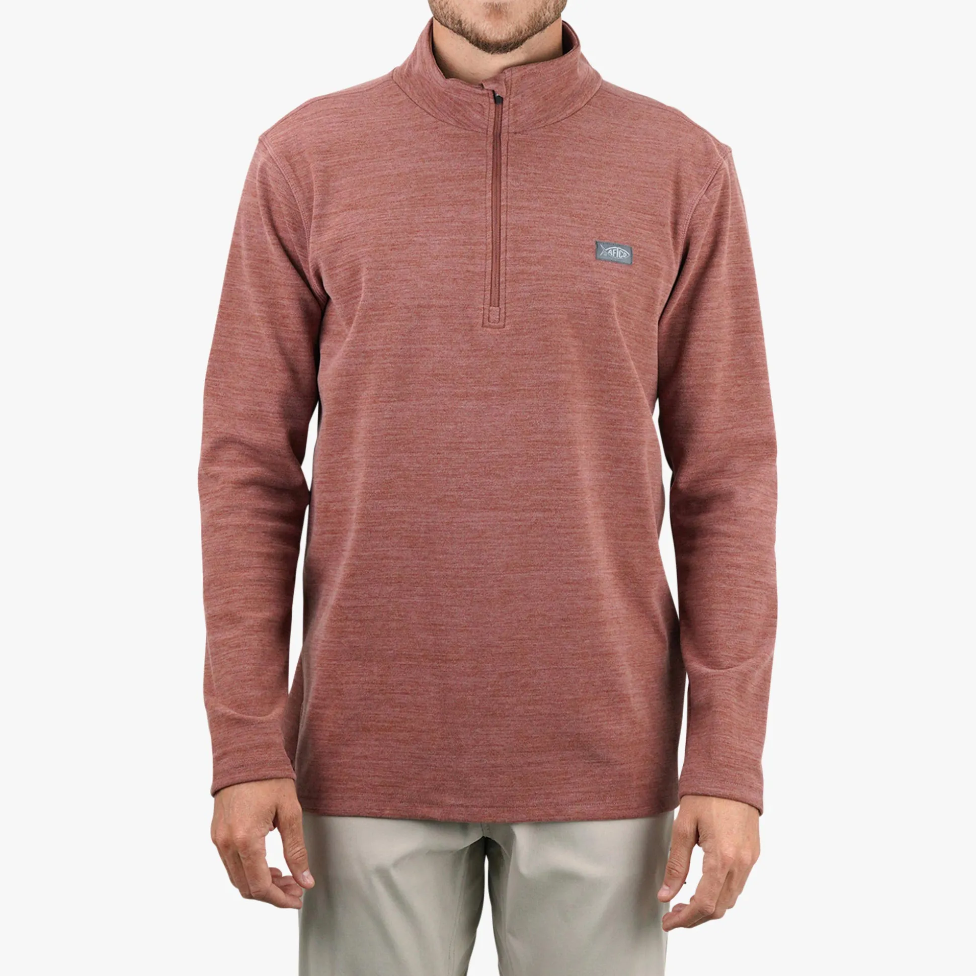 Coastal Layer 1/4 Zip Fishing Pullover | AFTCO