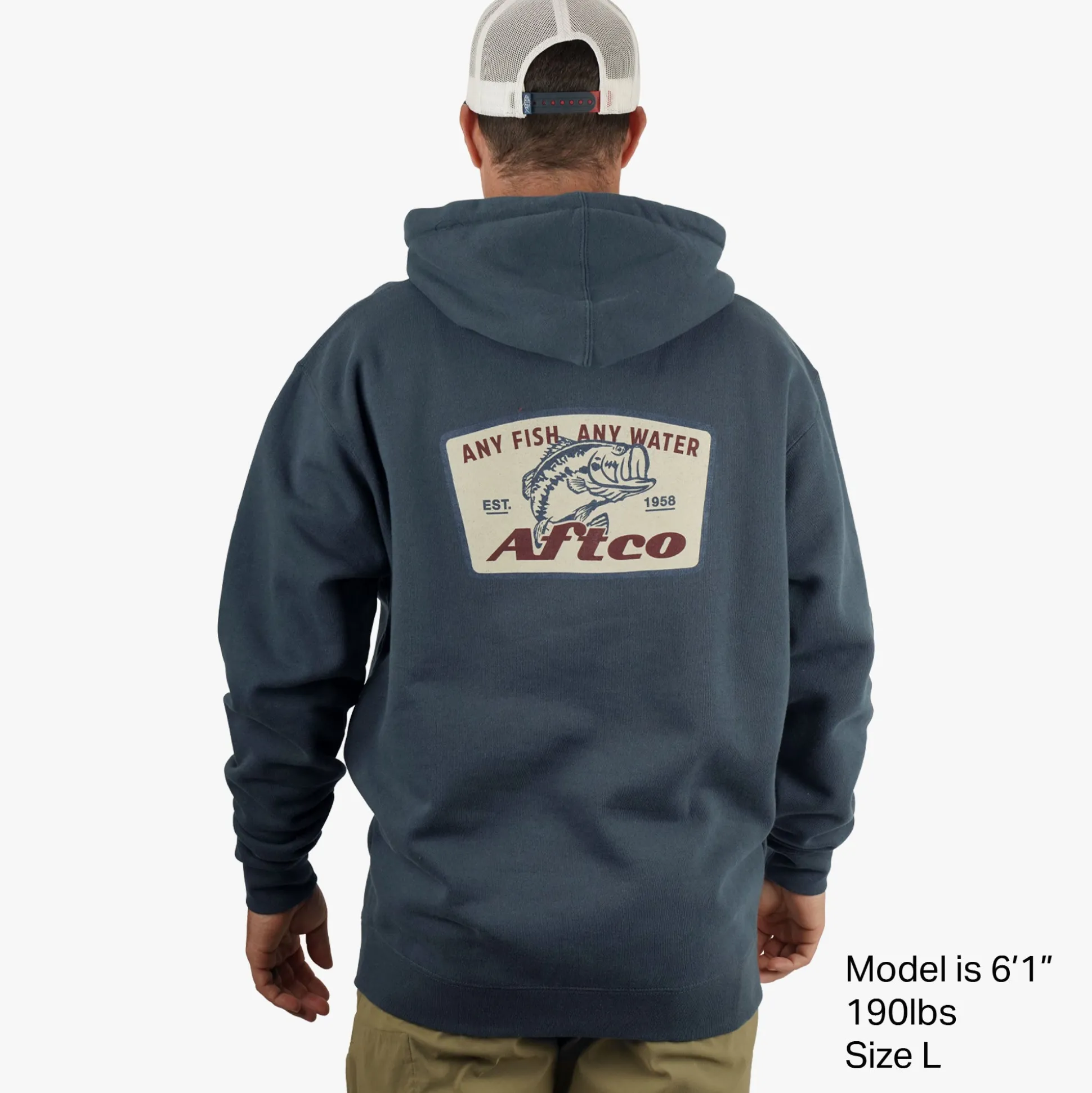 Colossal Bass Fishing Sweatshirt | AFTCO