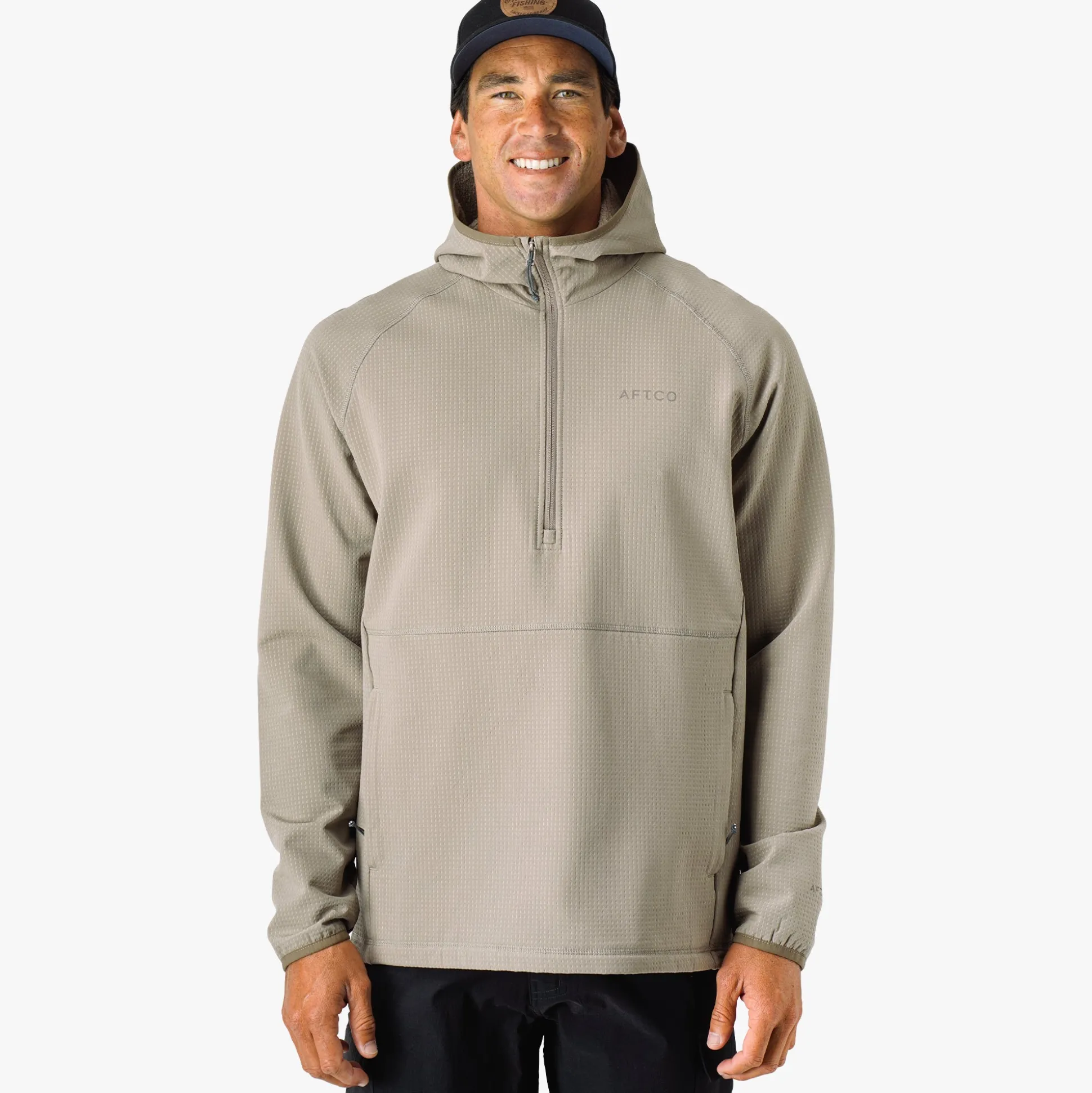 Coronado 1/4 Zip Fishing Pullover Hoodie | AFTCO