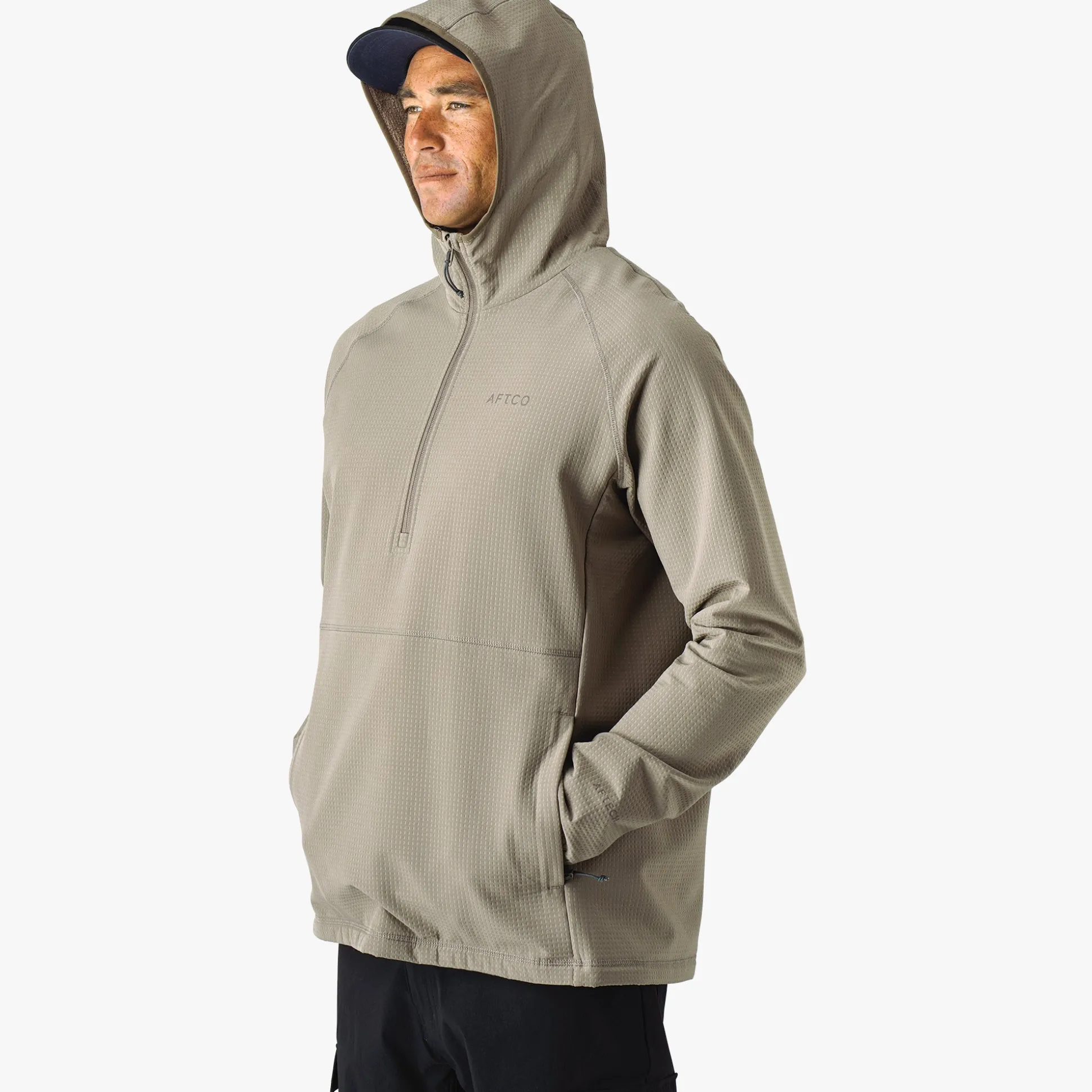 Coronado 1/4 Zip Fishing Pullover Hoodie | AFTCO