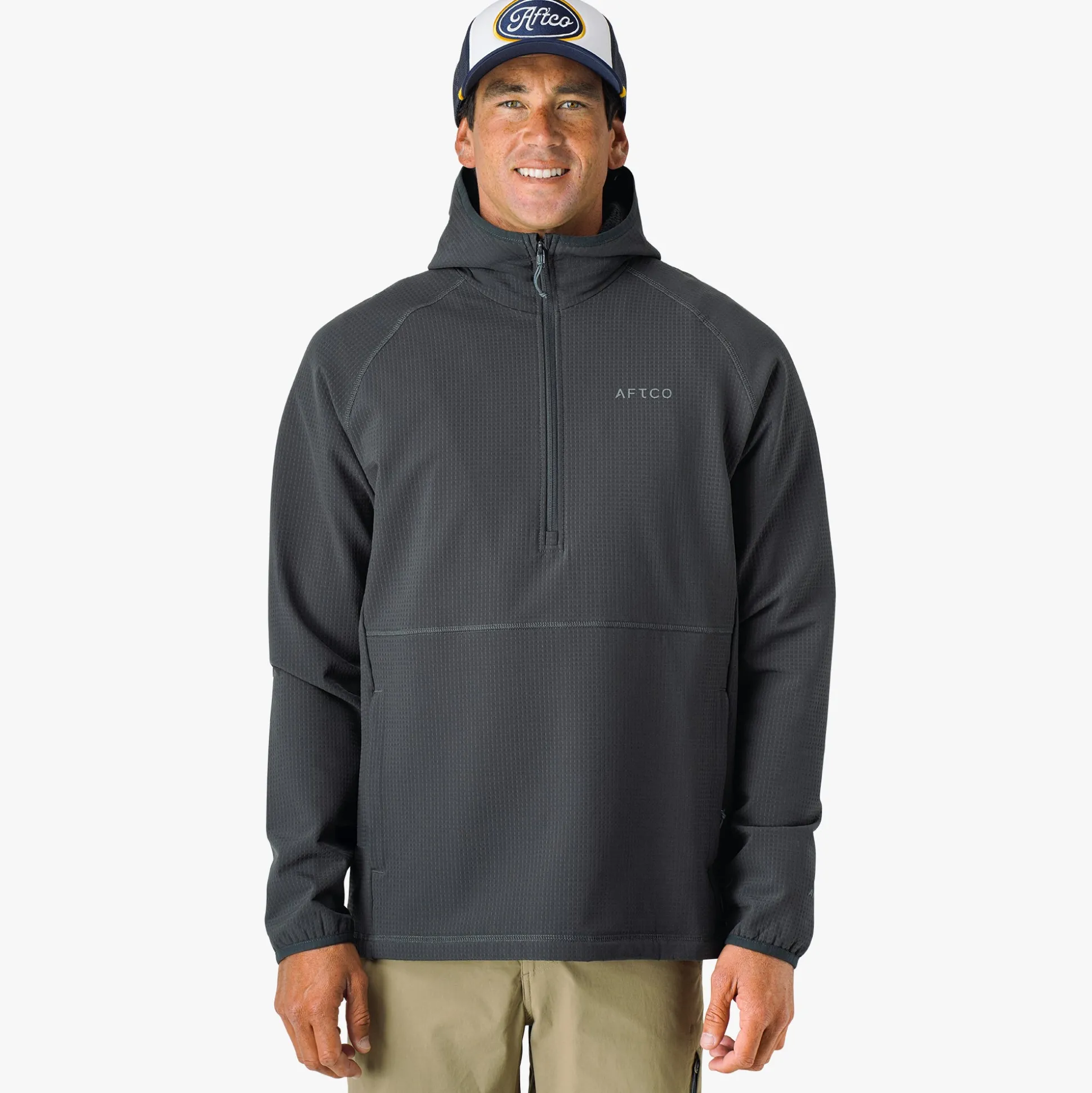 Coronado 1/4 Zip Fishing Pullover Hoodie | AFTCO