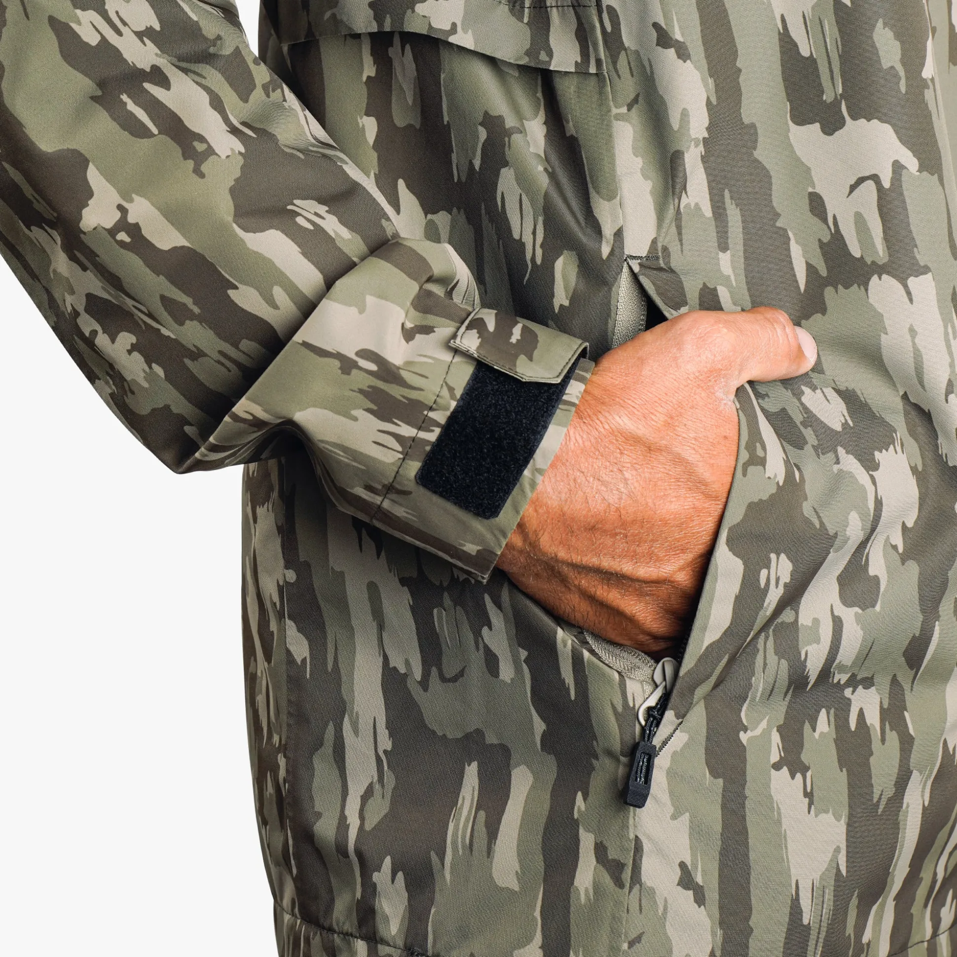 Crossing Printed Camo Fishing Jacket | AFTCO