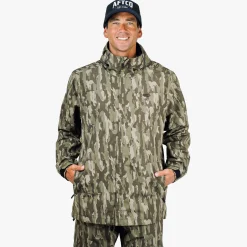 Crossing Printed Camo Fishing Jacket | AFTCO