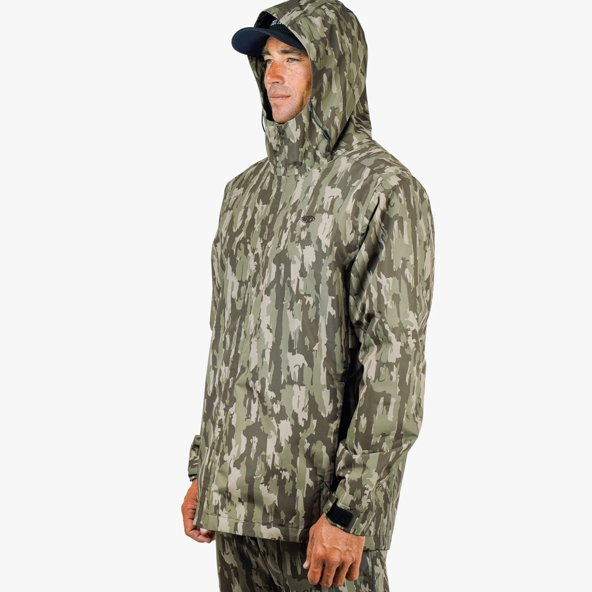 Crossing Printed Camo Fishing Jacket | AFTCO