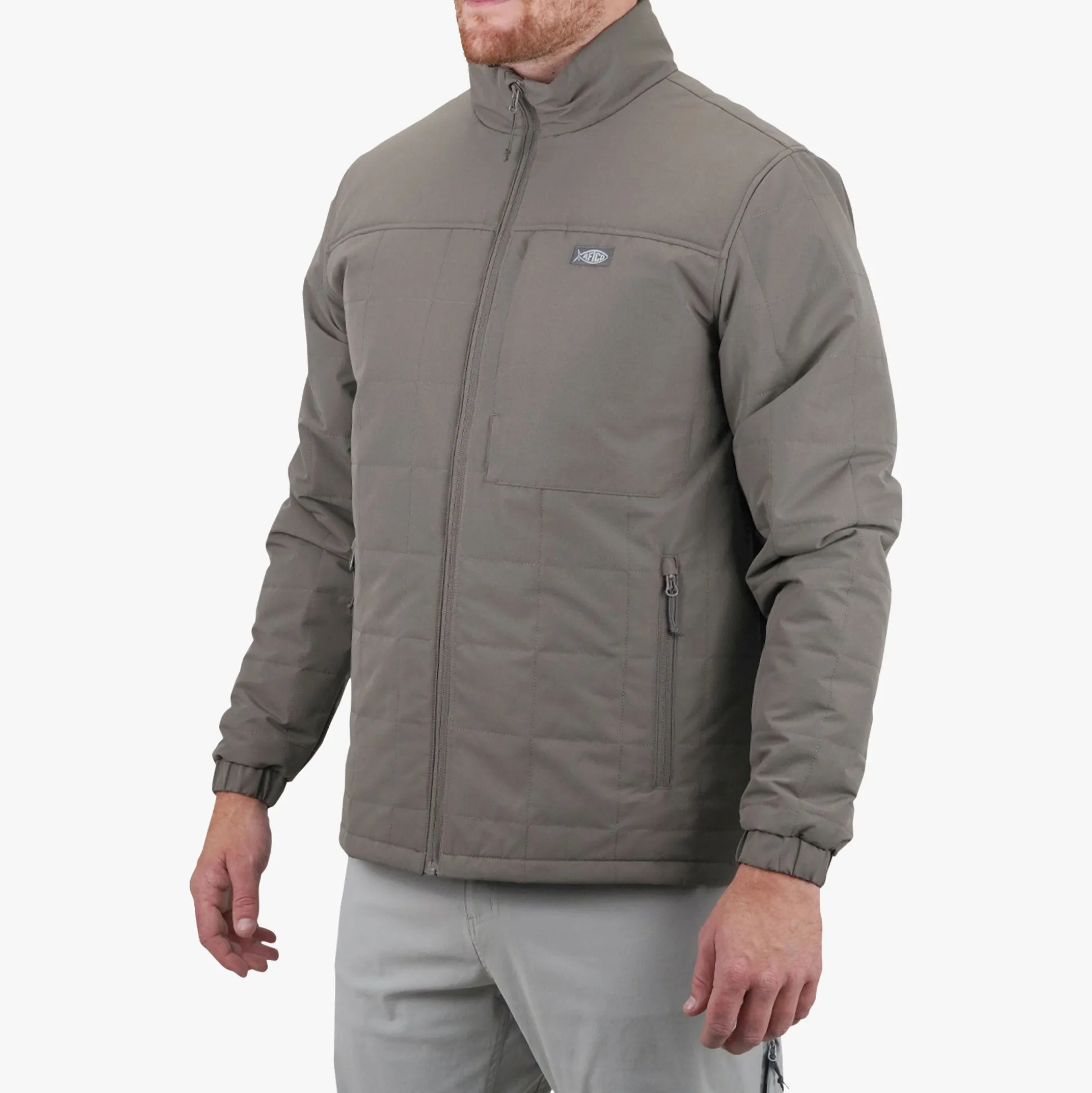 Crosswind Insulated Fishing Puffer Jacket | AFTCO
