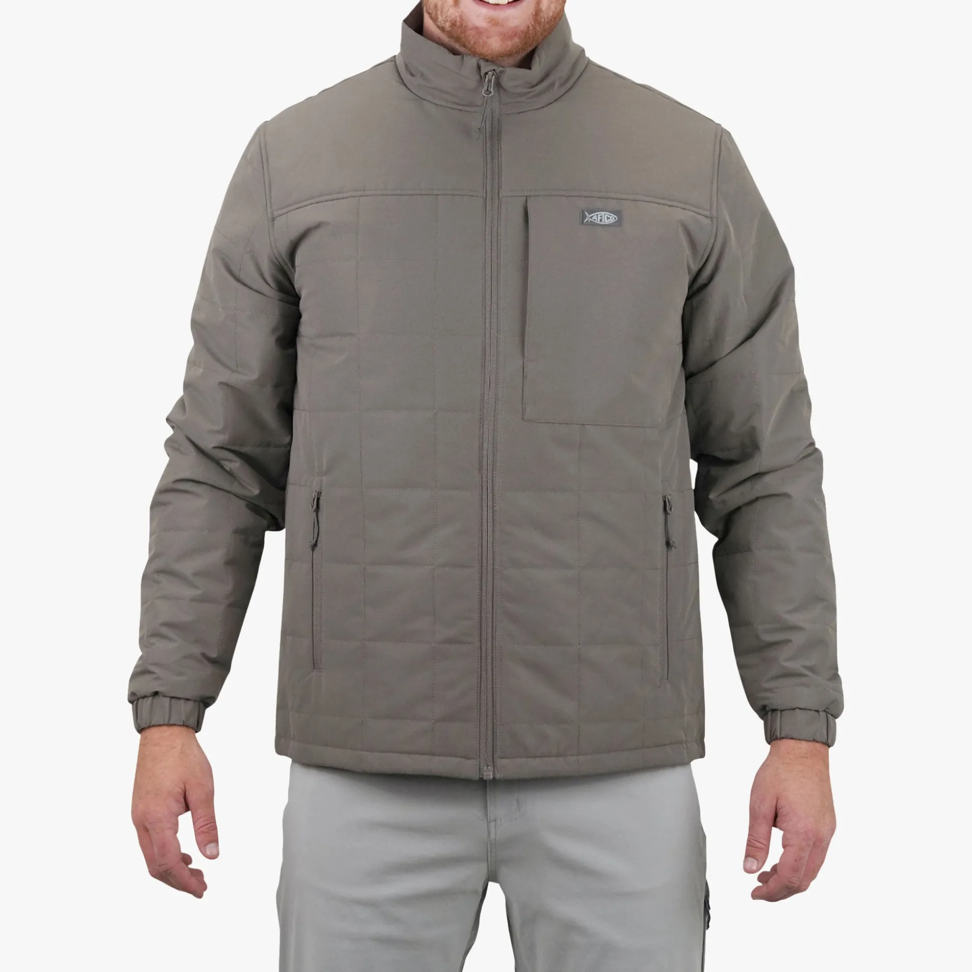 Crosswind Insulated Fishing Puffer Jacket | AFTCO