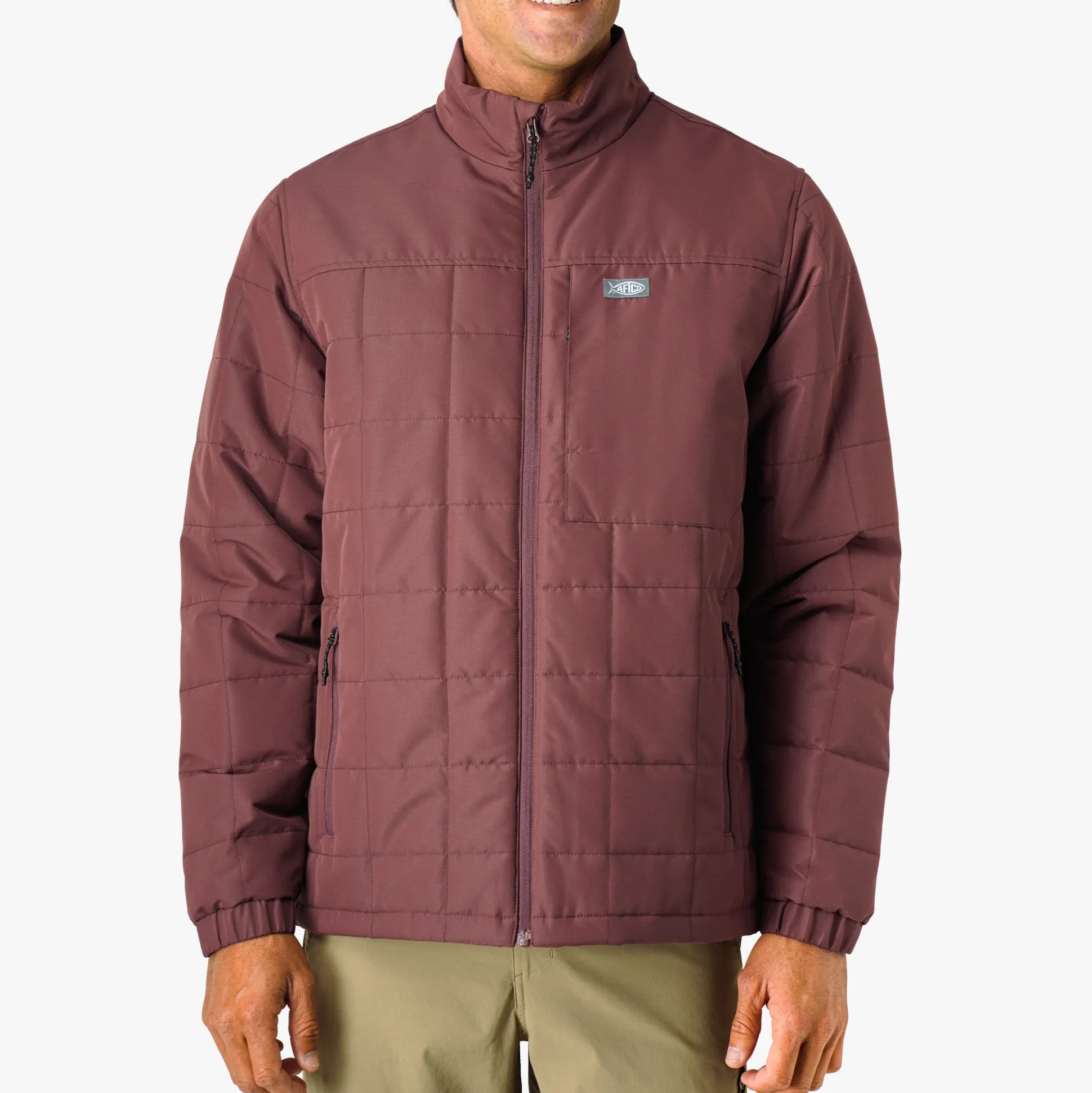 Crosswind Insulated Fishing Puffer Jacket | AFTCO