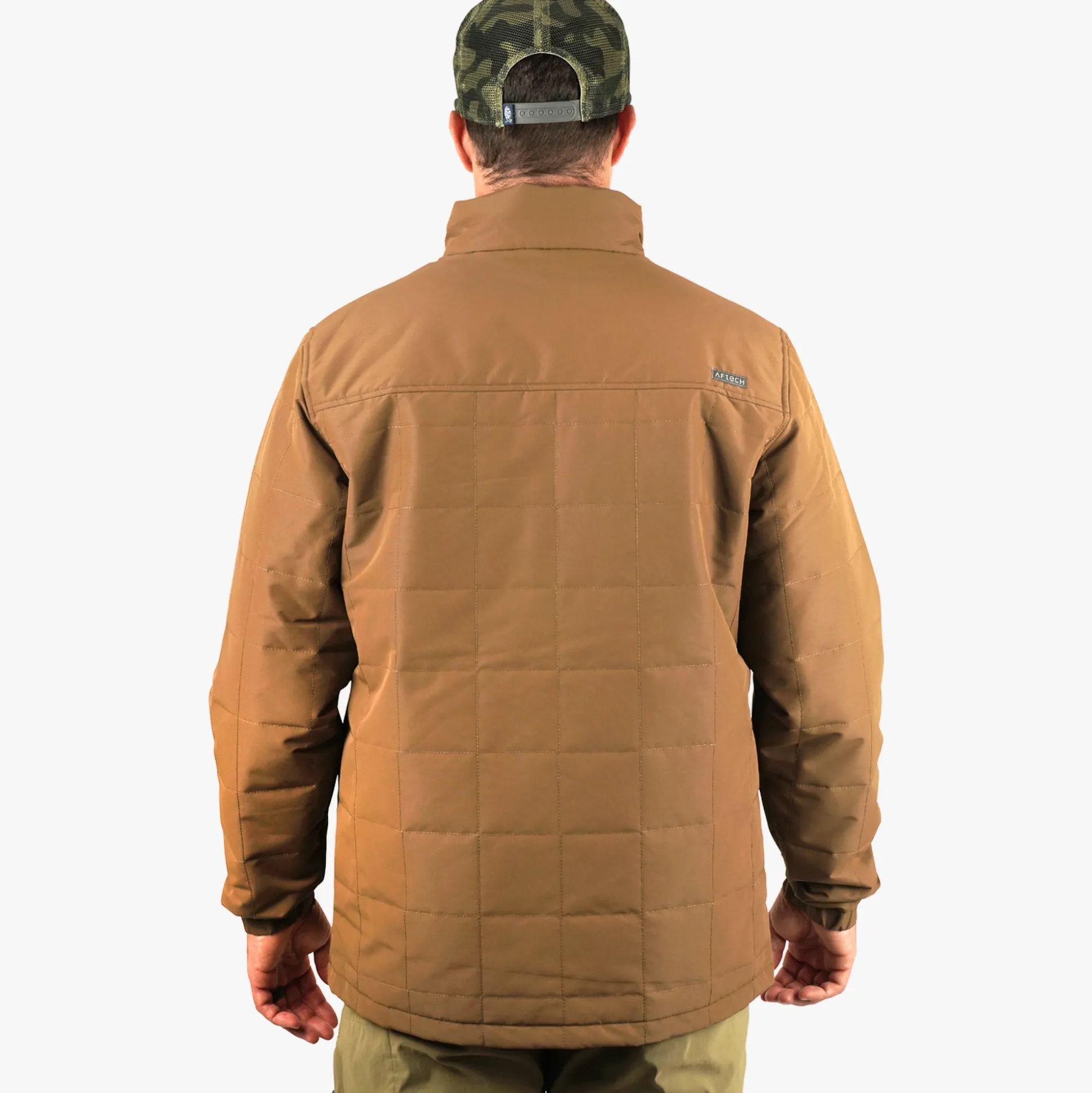 Crosswind Insulated Fishing Puffer Jacket | AFTCO