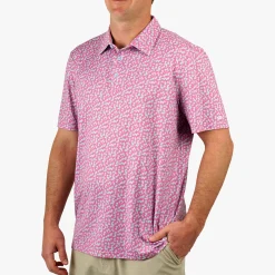 Cypress Printed Performance Fishing Polo | AFTCO
