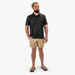 Cypress Printed Performance Fishing Polo | AFTCO
