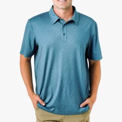 Cypress Printed Performance Fishing Polo | AFTCO