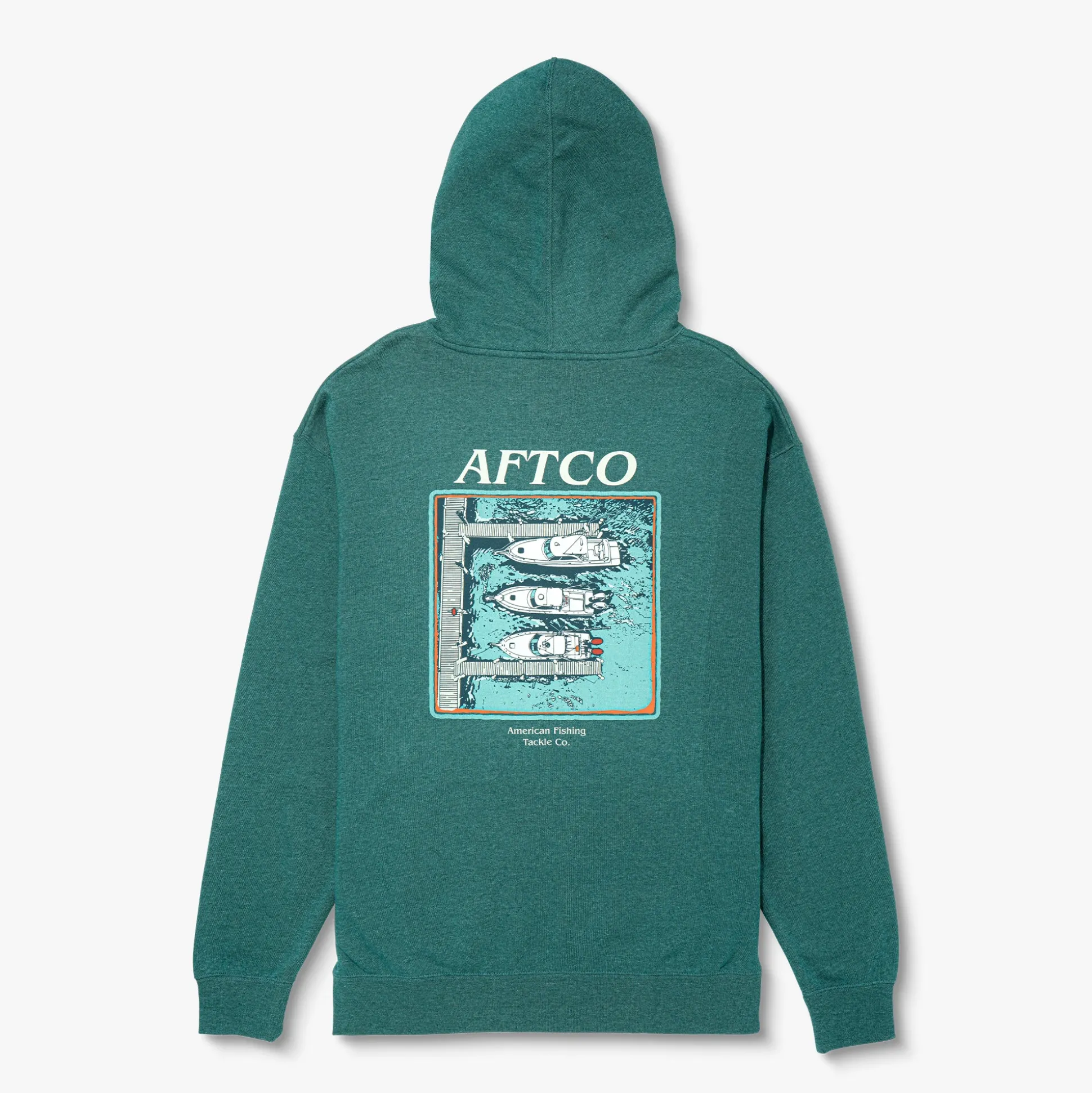 Docked Mens Pullover Sweatshirt Hoodie | AFTCO