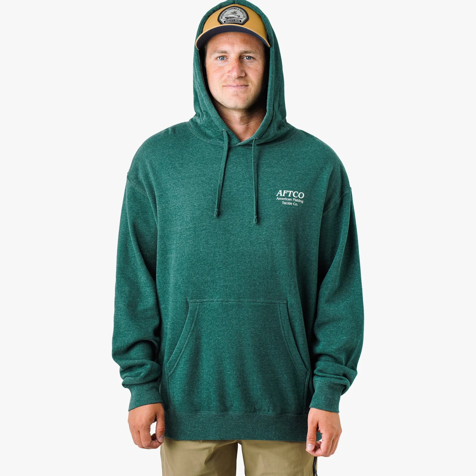 Docked Mens Pullover Sweatshirt Hoodie | AFTCO