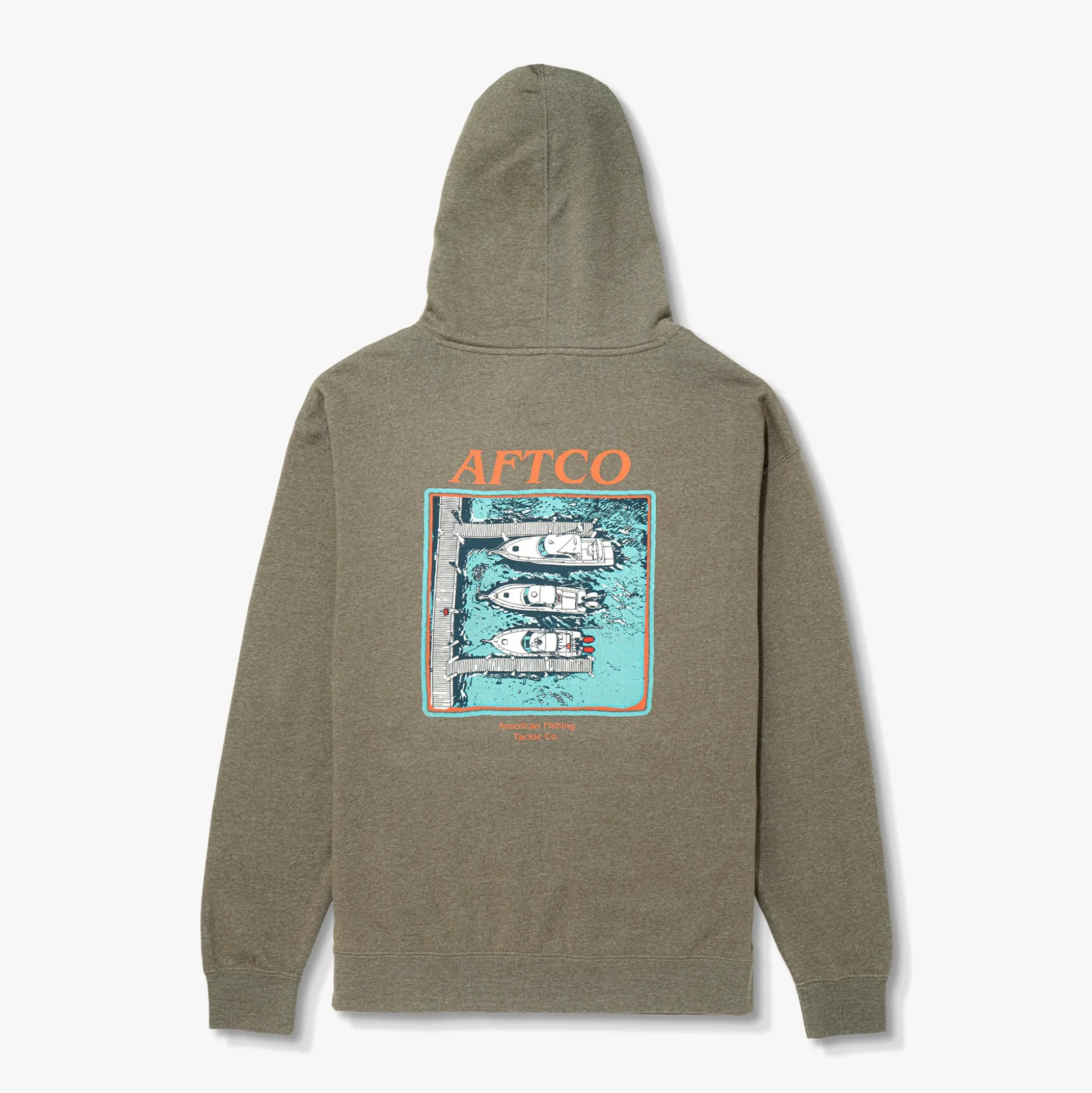 Docked Mens Pullover Sweatshirt Hoodie | AFTCO