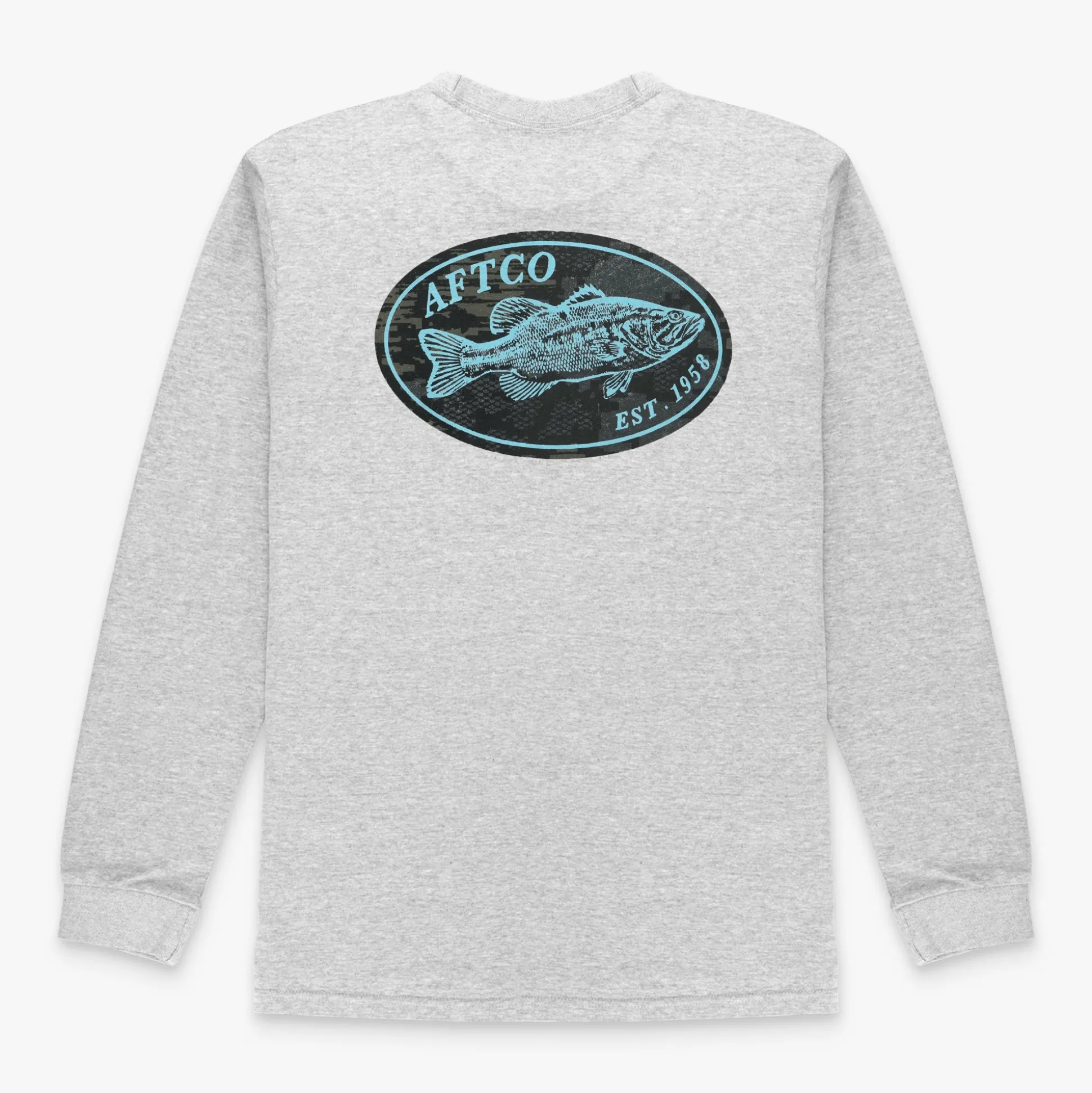 Domino Long Sleeve Fishing T-Shirt | AFTCO