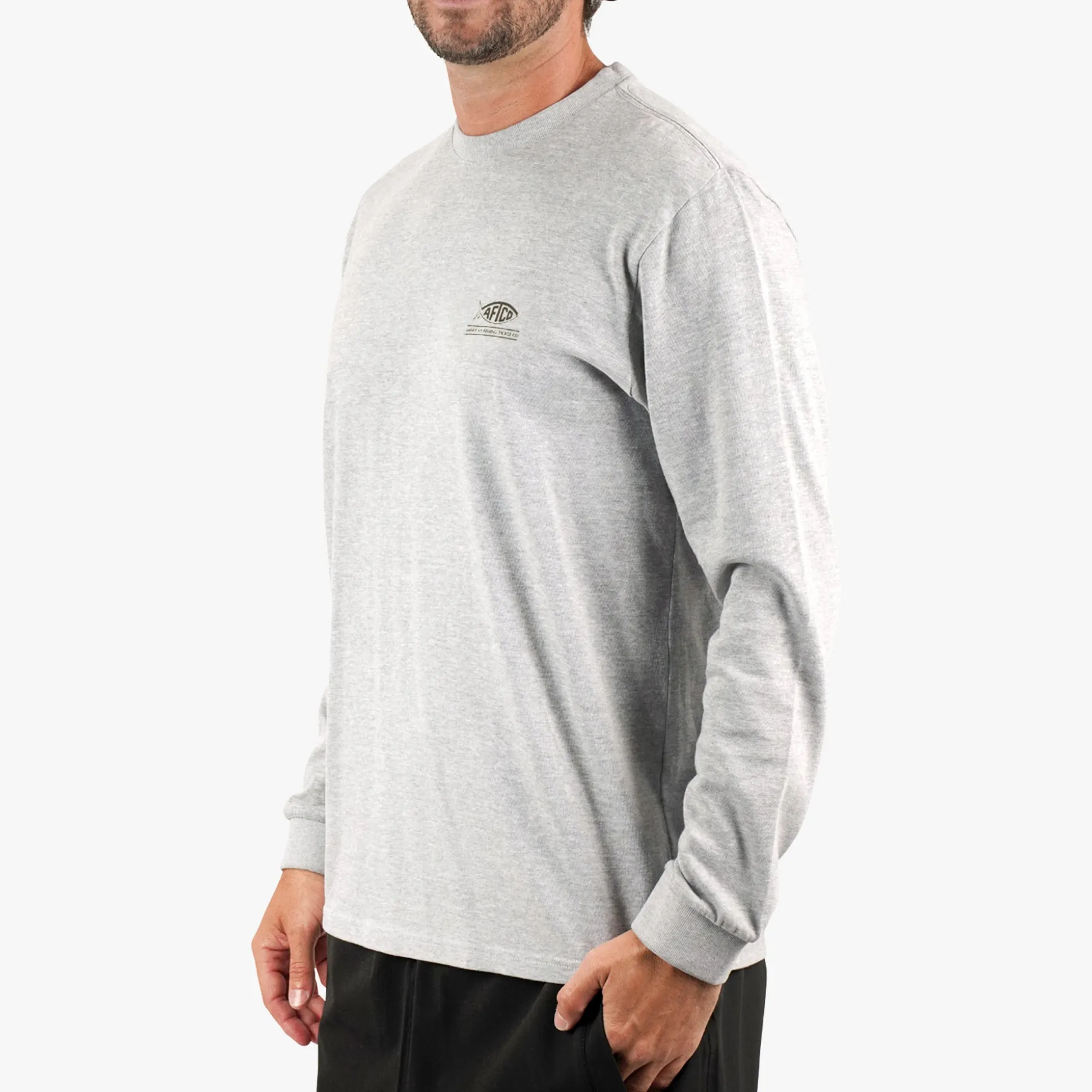 Domino Long Sleeve Fishing T-Shirt | AFTCO