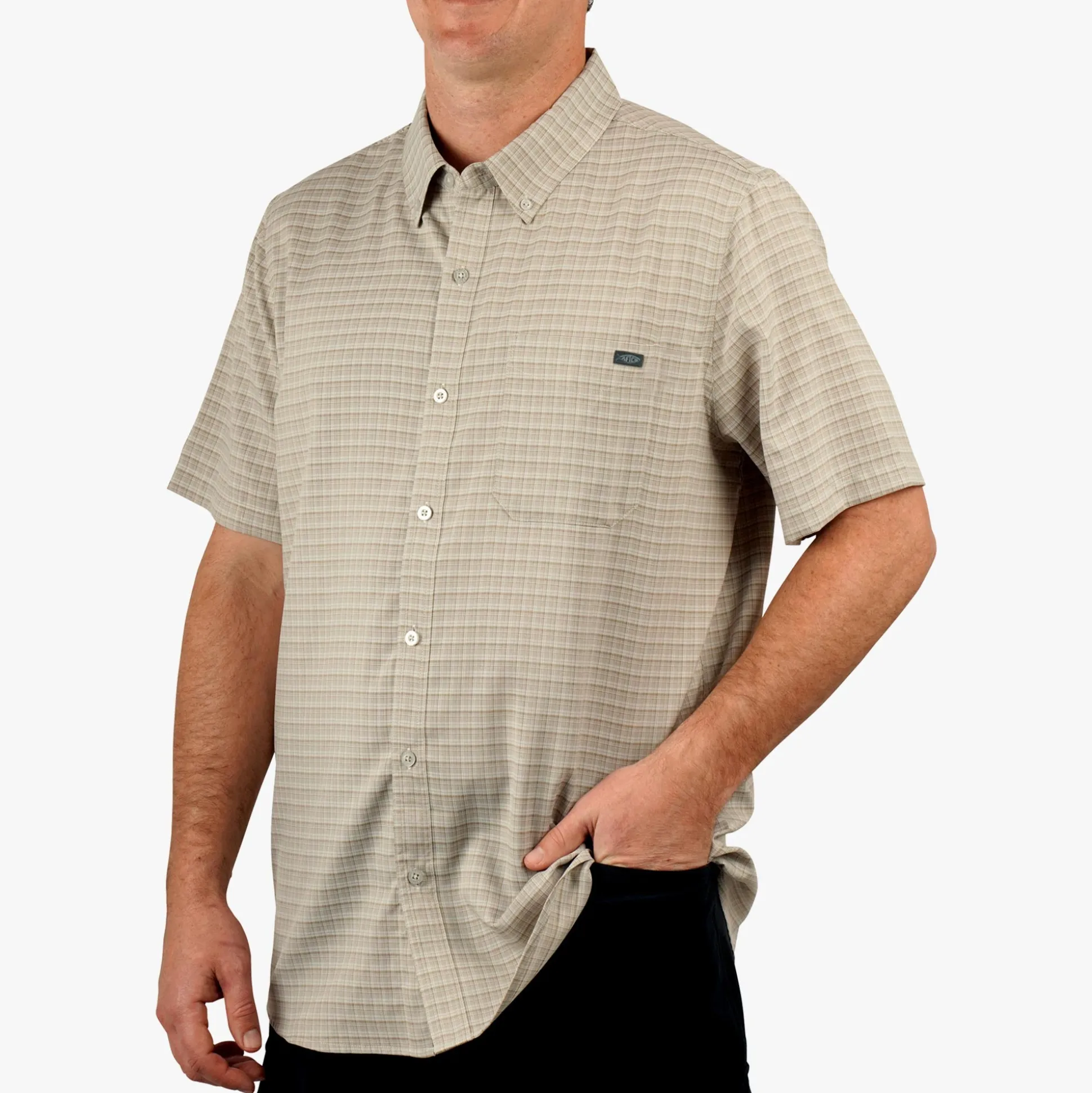Dorsal Short Sleeve Button Down Shirt | AFTCO