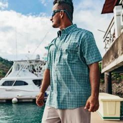 Dorsal Short Sleeve Button Down Shirt | AFTCO