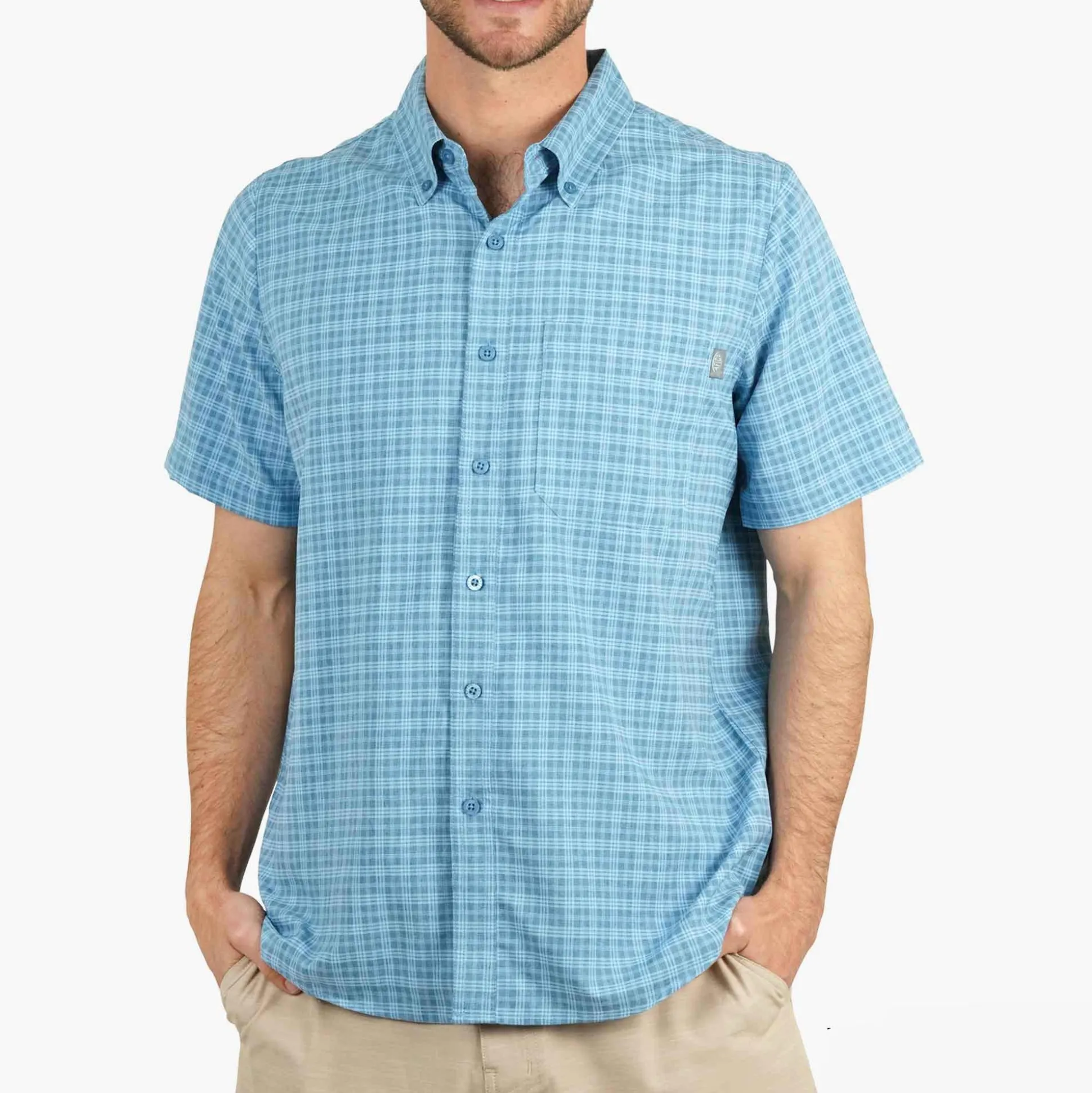Dorsal Short Sleeve Button Down Shirt | AFTCO