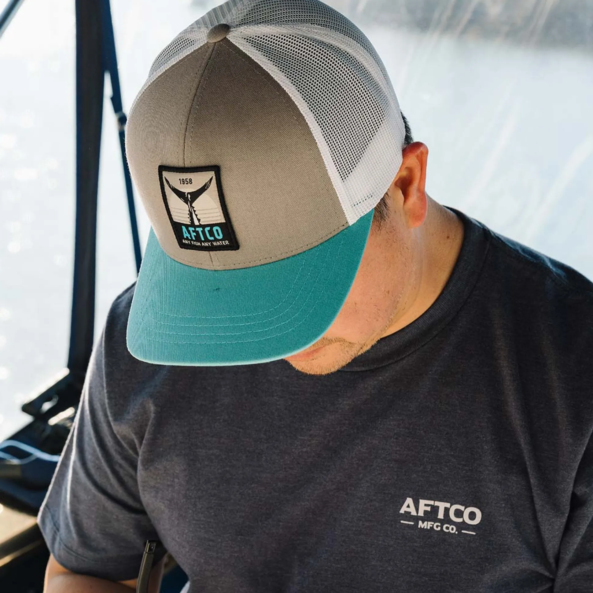 Eclipse Fishing Trucker Hat | AFTCO