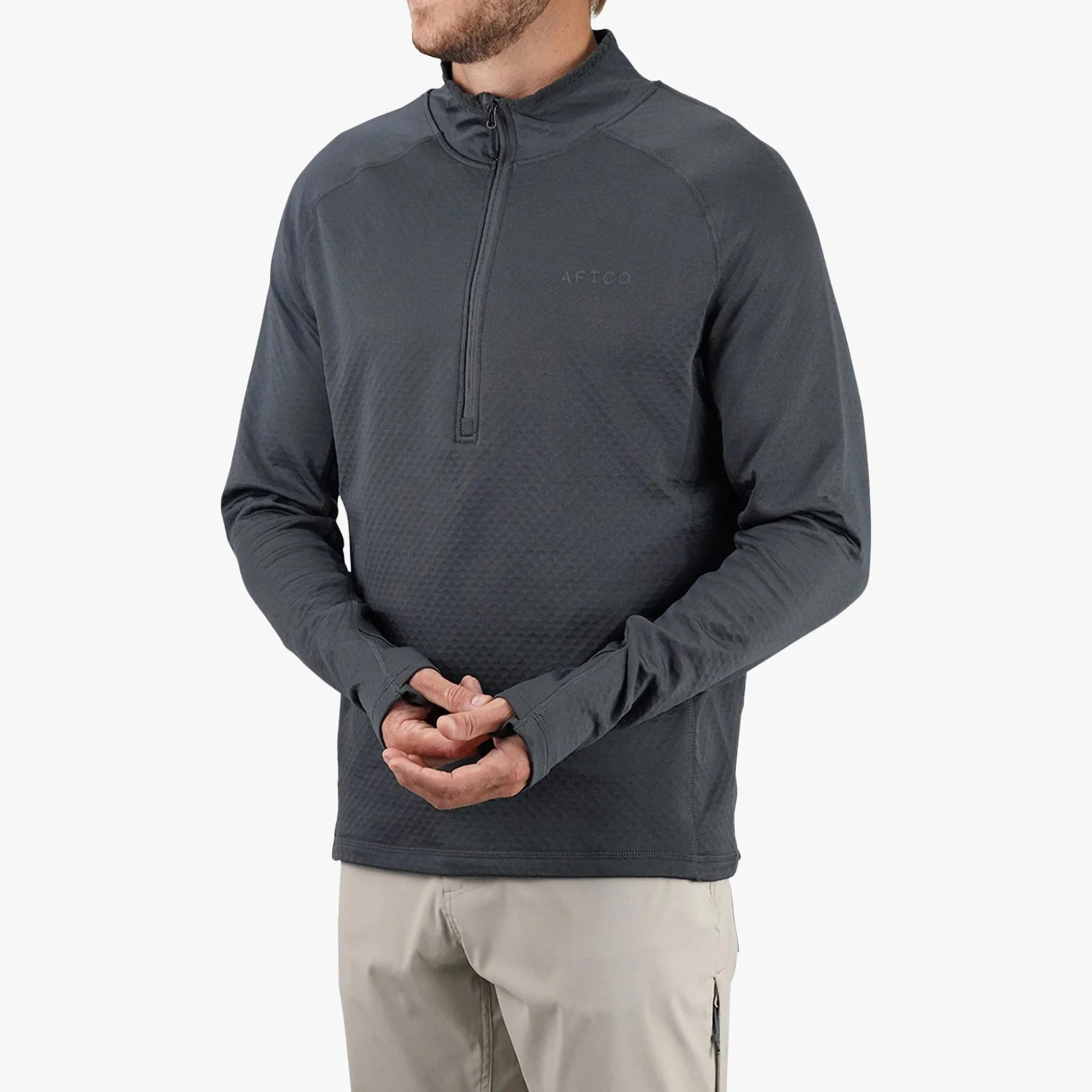 F1 Midweight 1/4 Zip Baselayer | AFTCO