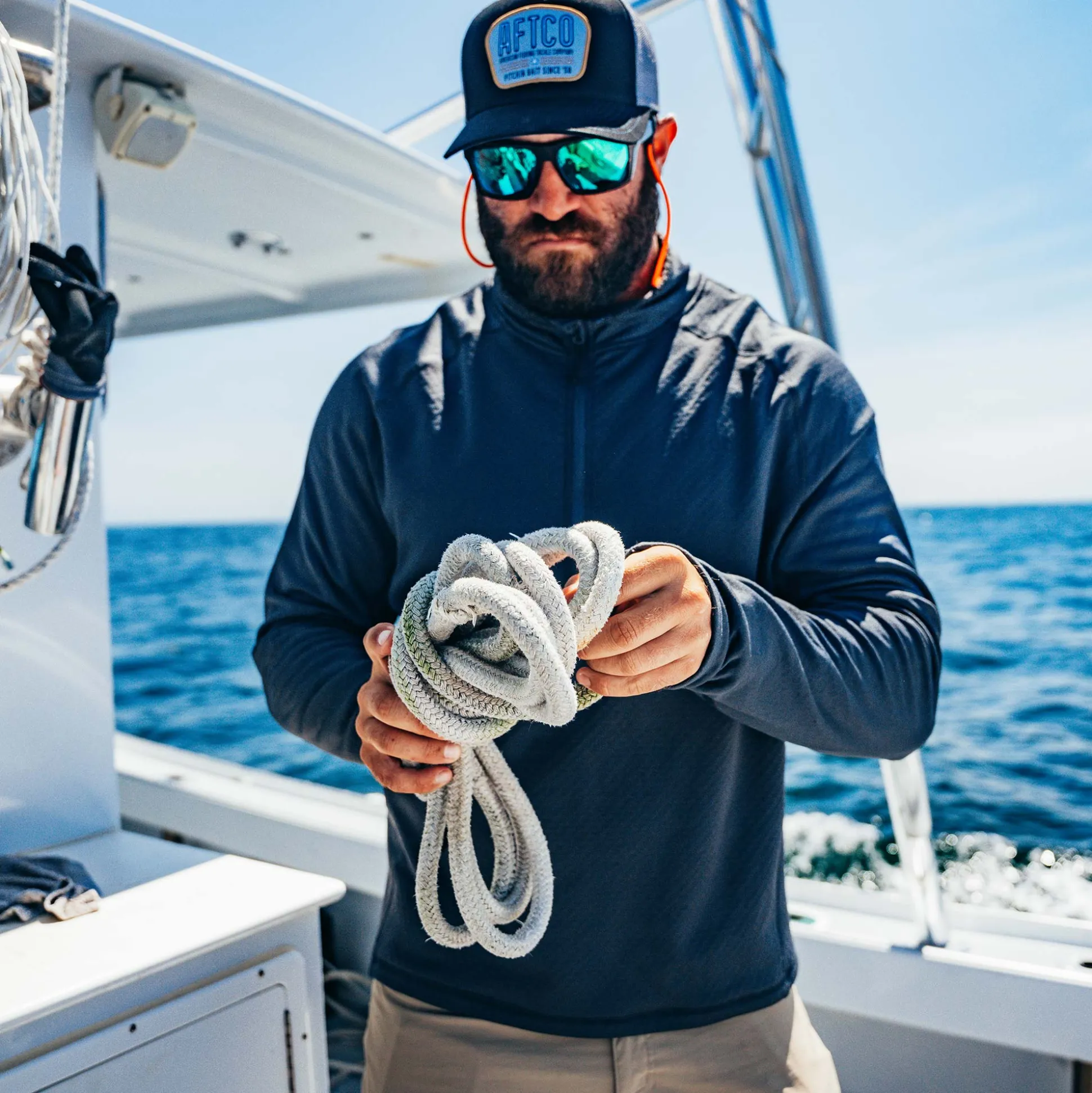 F1 Midweight 1/4 Zip Baselayer | AFTCO
