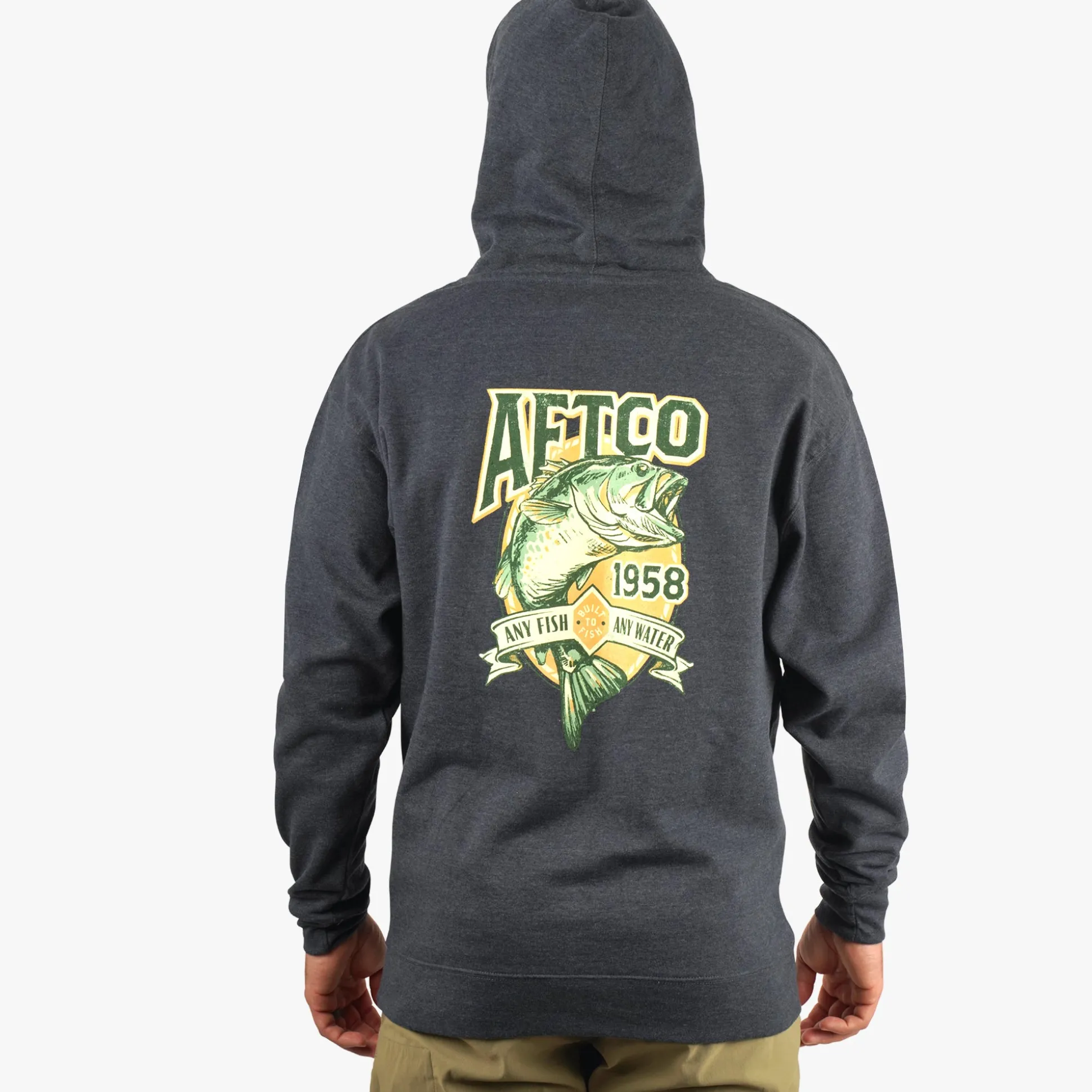 Framed Bass Fishing Sweatshirt | AFTCO