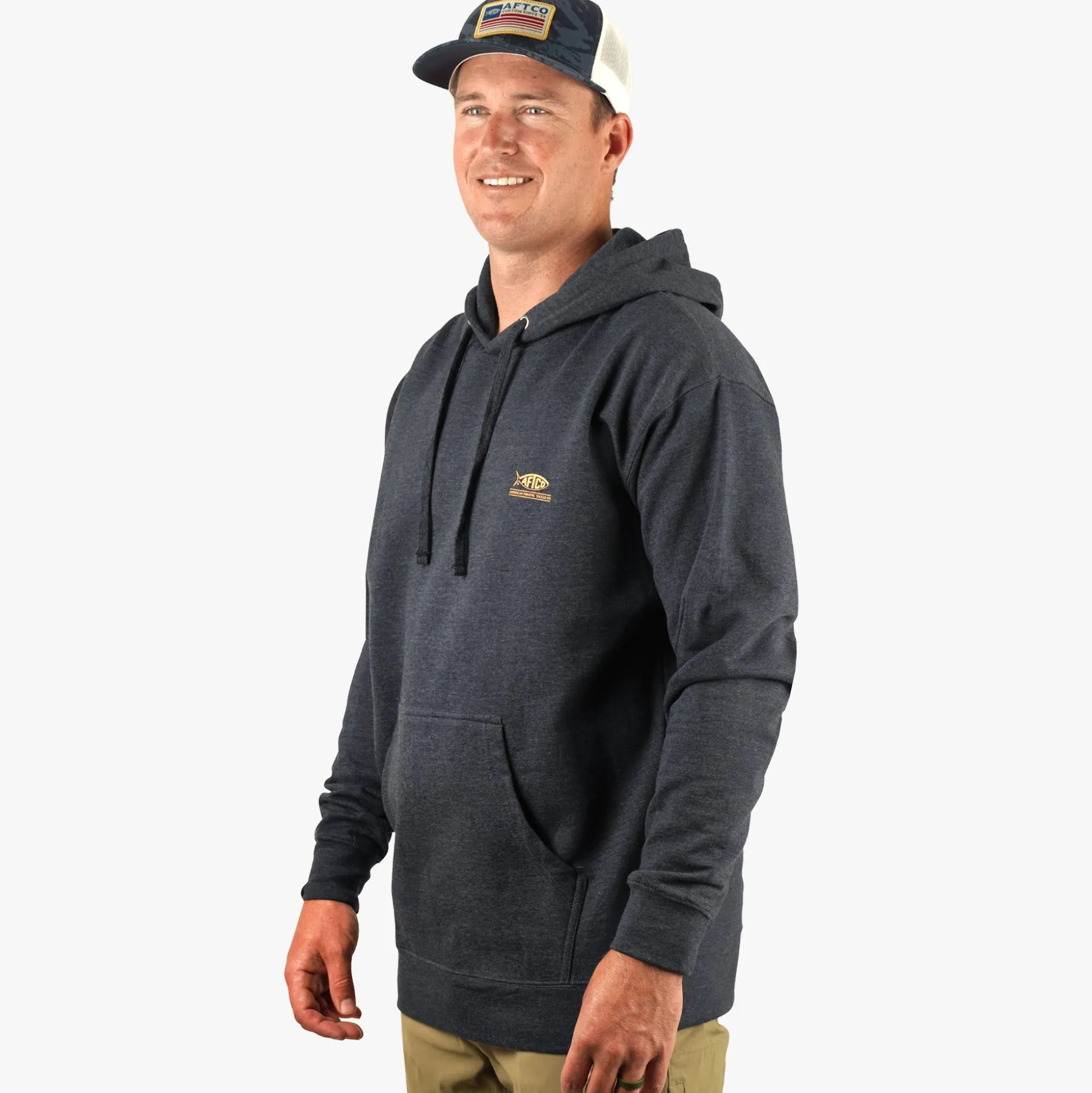 Framed Bass Fishing Sweatshirt | AFTCO