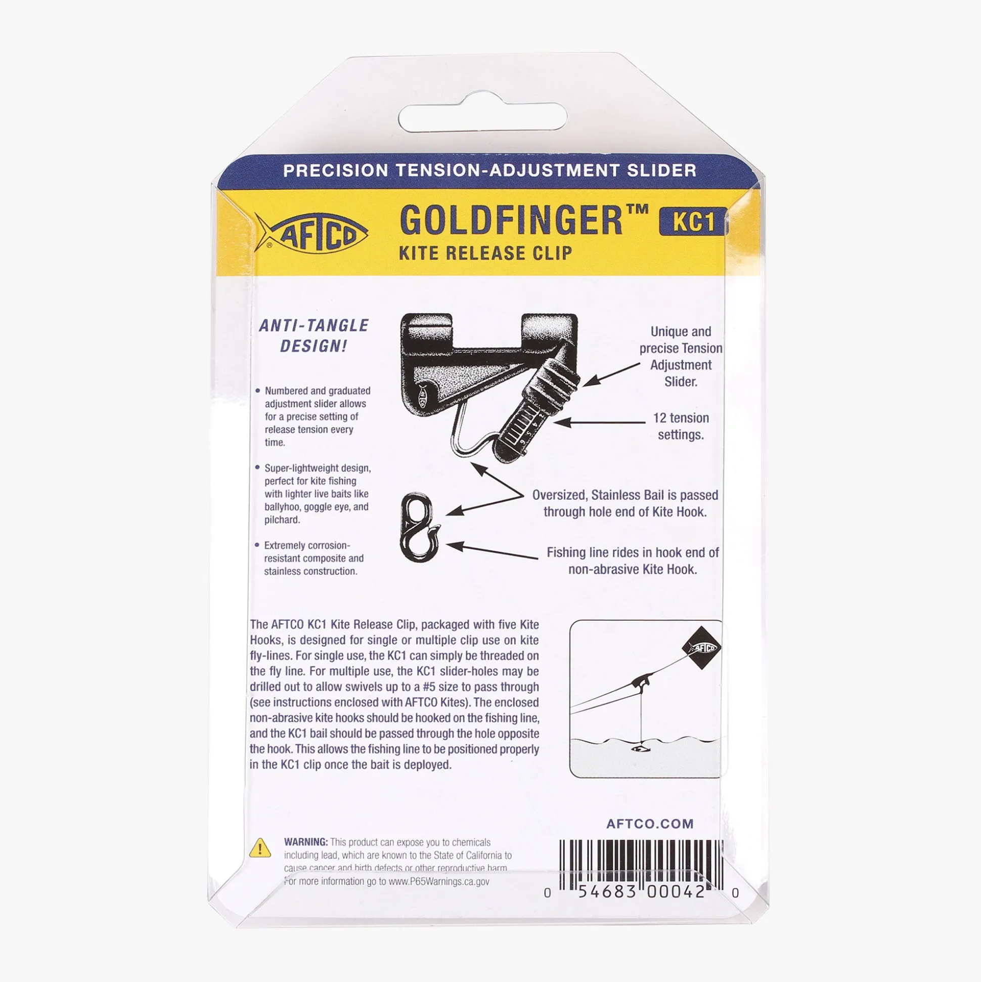 Goldfinger Kite Release Clip